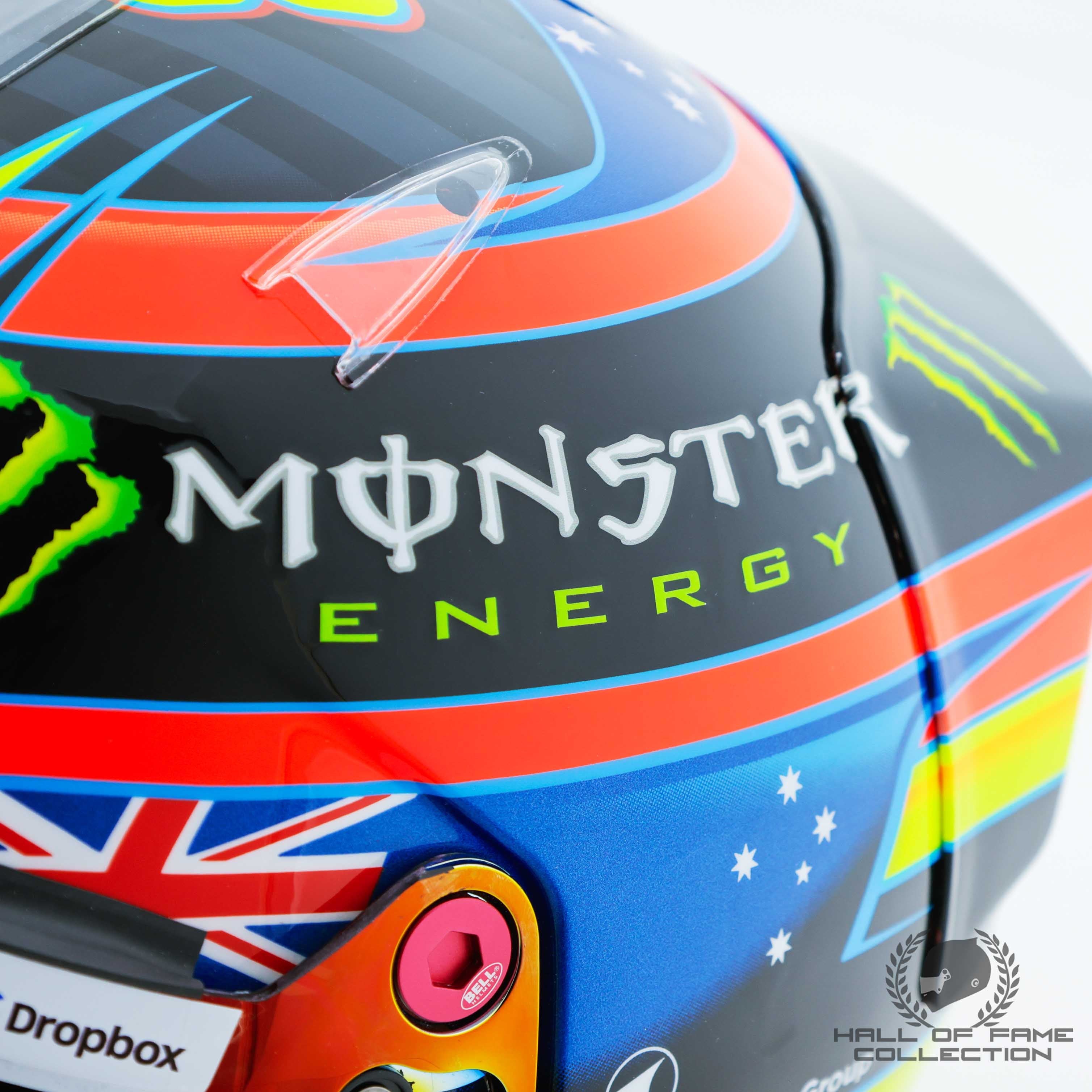 2025 Oscar Piastri Signed Official Replica McLaren F1 Helmet