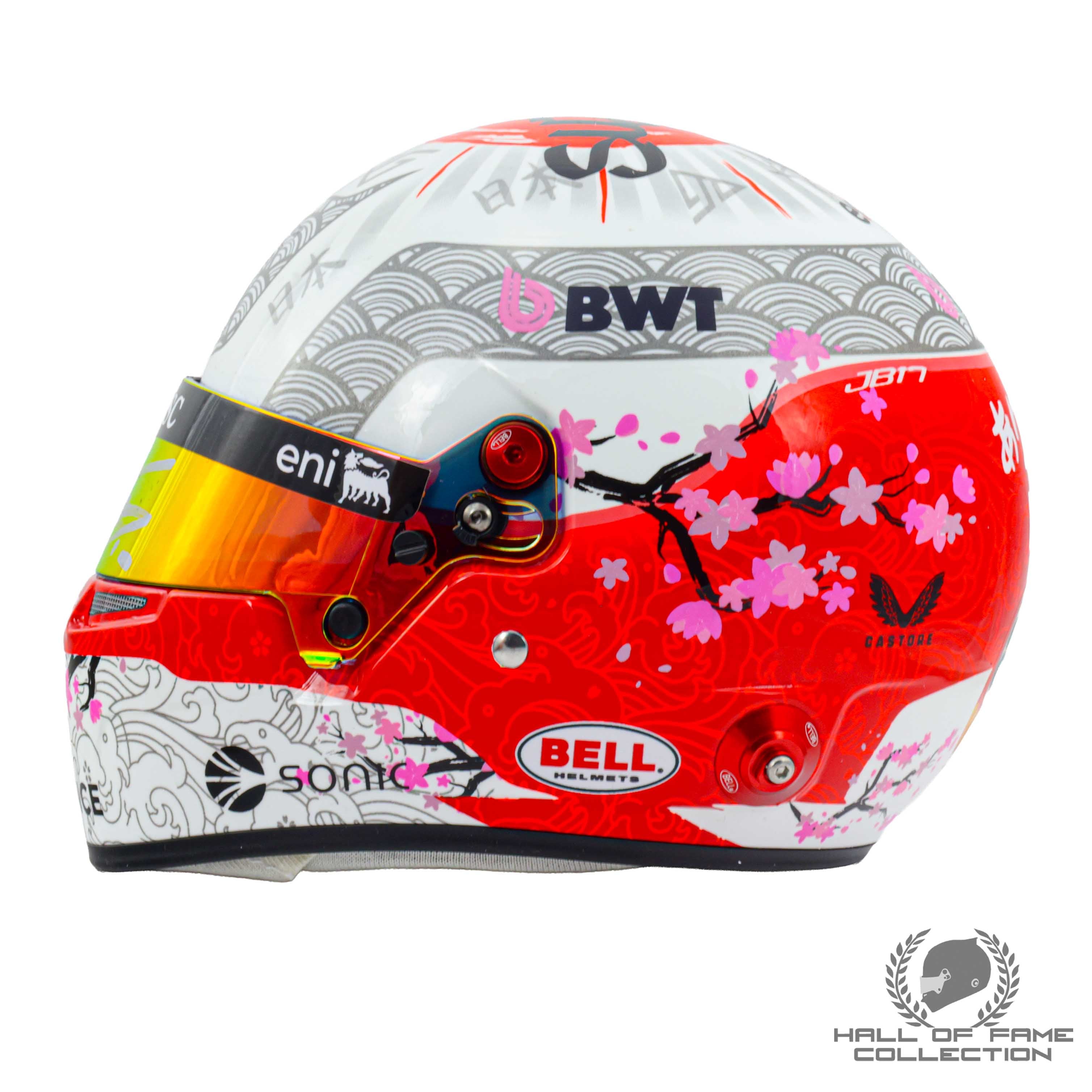 2025 Pierre Gasly Signed Suzuka Special 1:2 Scale Bell Alpine F1 Helmet