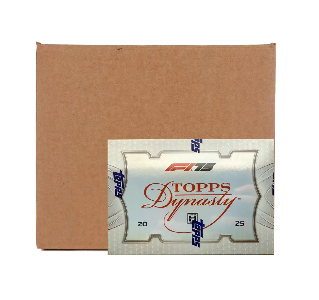 2025 Topps Dynasty F1 Formula 1 Sealed 5-Box Case