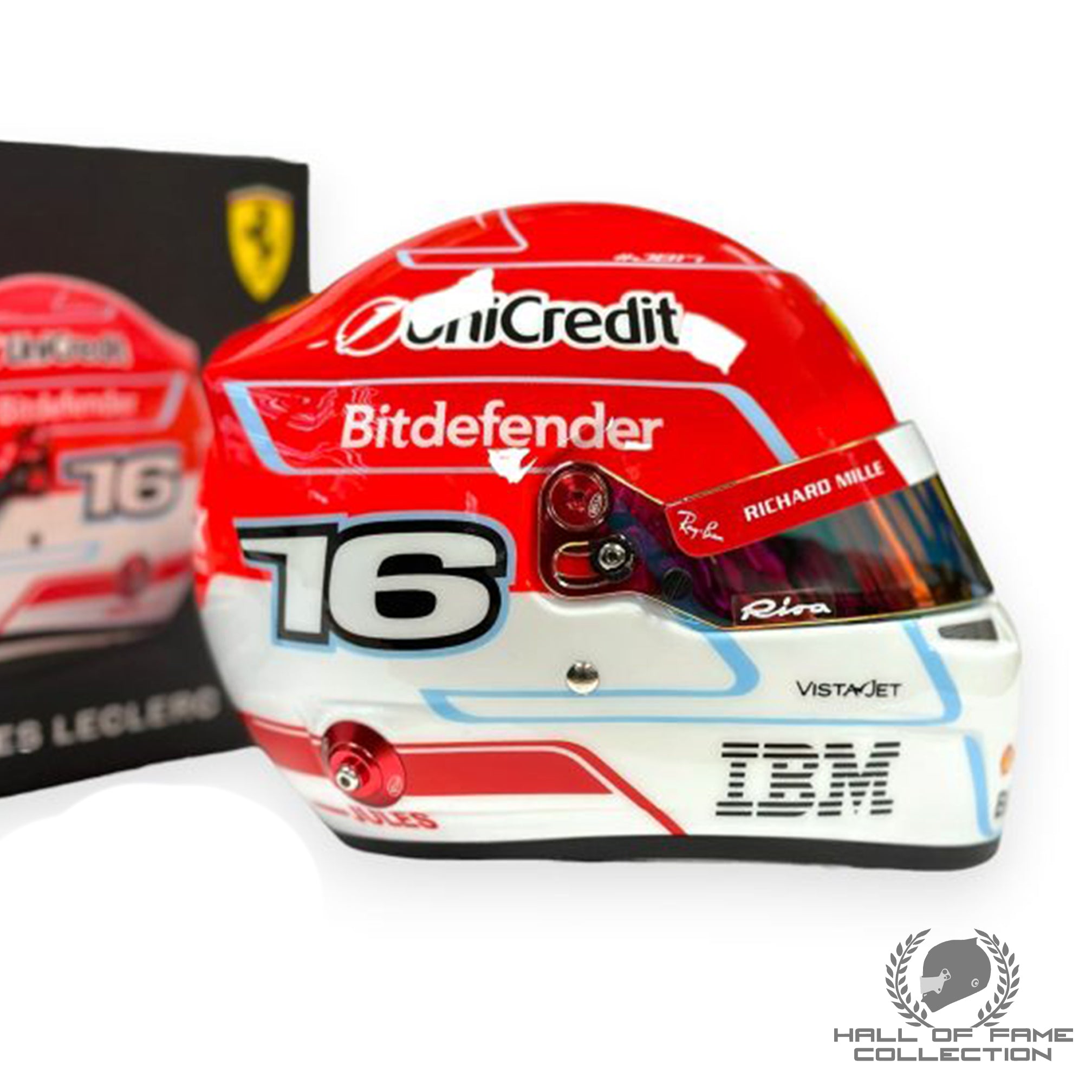 2026 Charles Leclerc Ferrari 1:2 Scale F1 Helmet