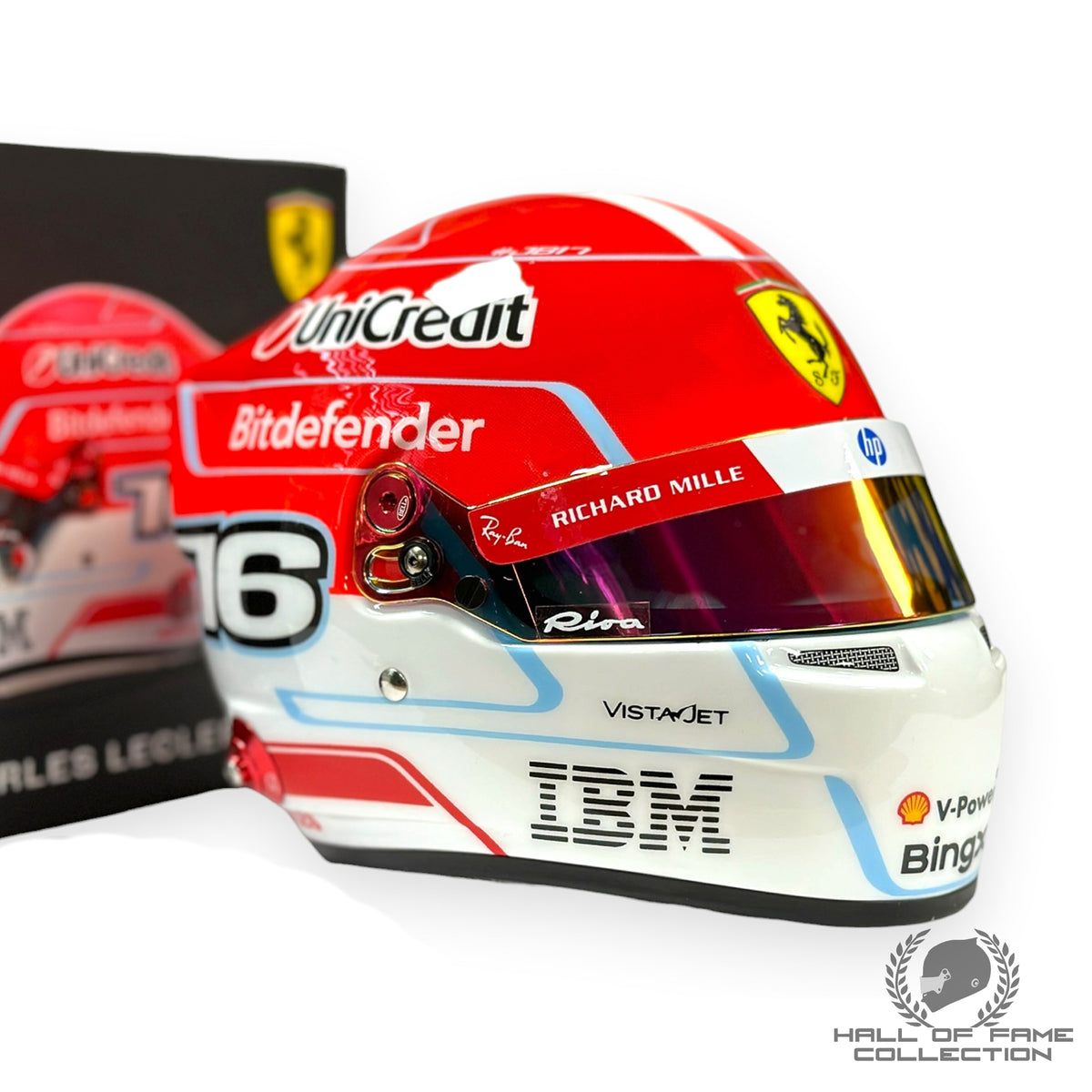 2026 Charles Leclerc Ferrari 1:2 Scale F1 Helmet