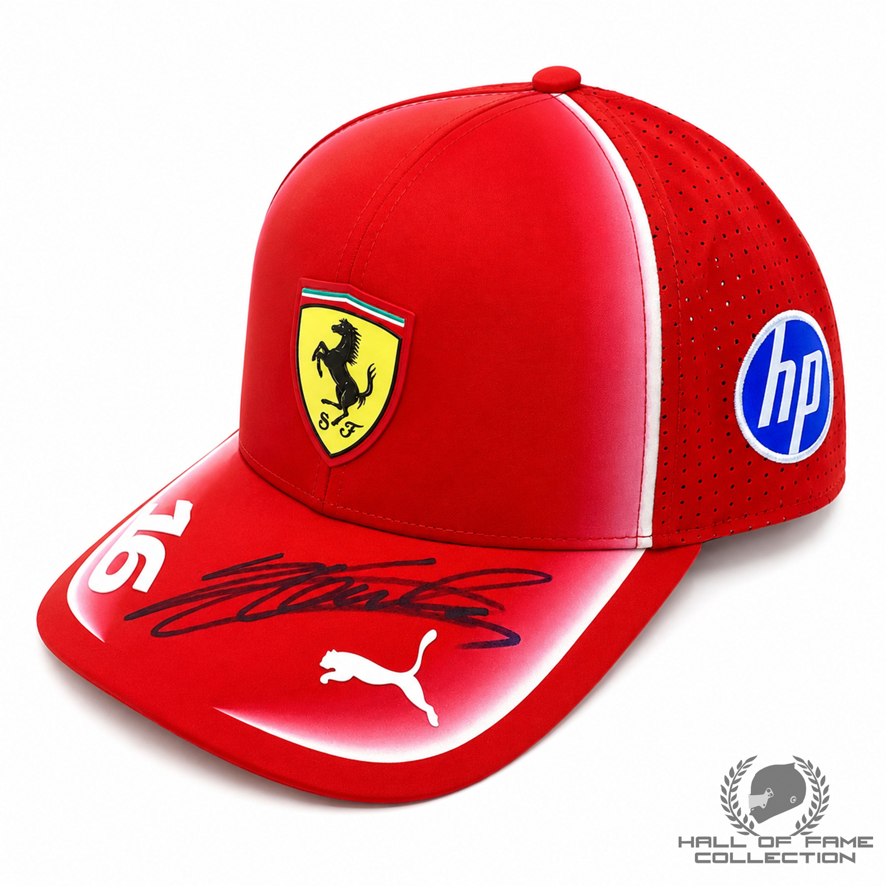 2026 Charles Leclerc Signed Driver Issued Scuderia Ferrari F1 Hat