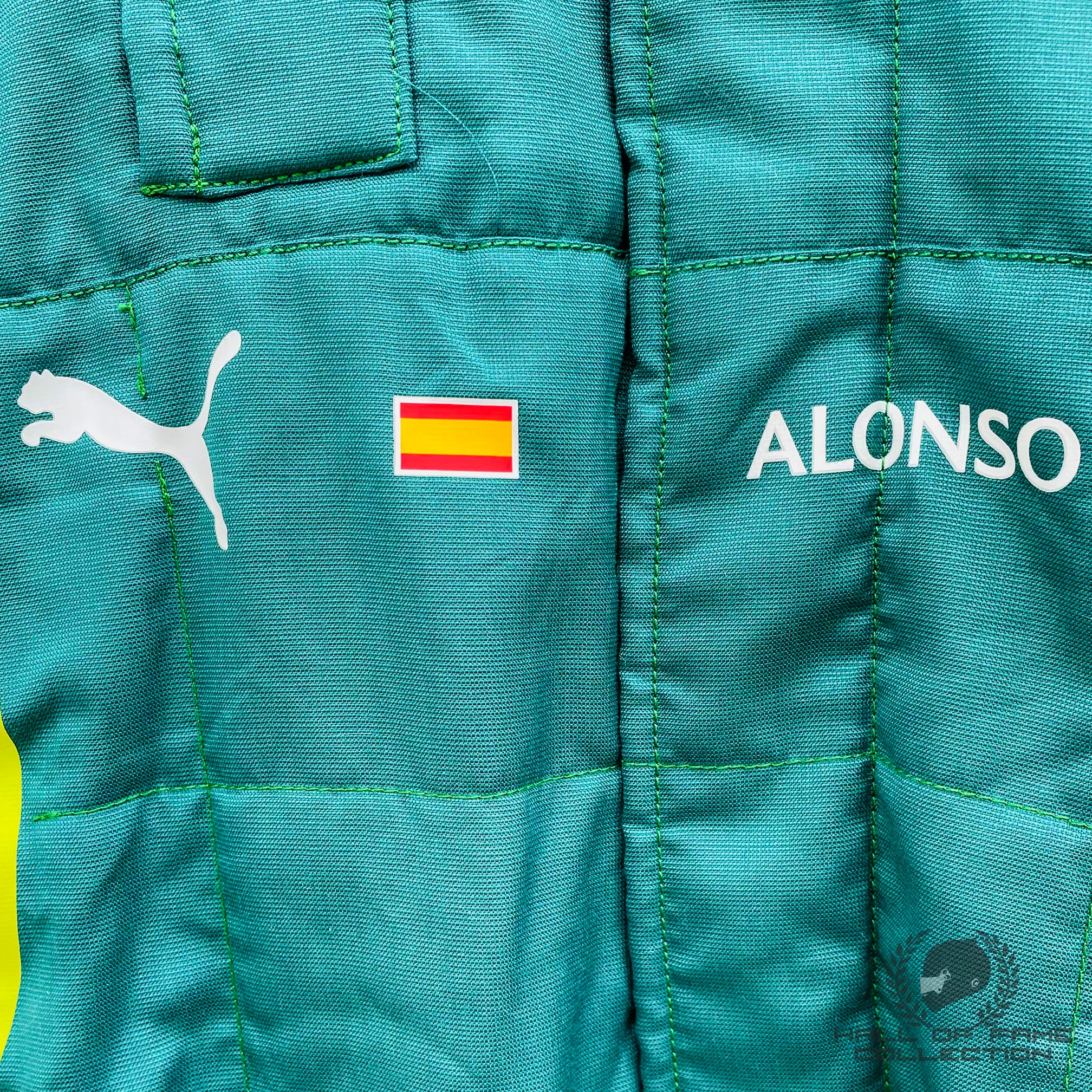 2026 Fernando Alonso Race Used Aston Martin F1 Suit