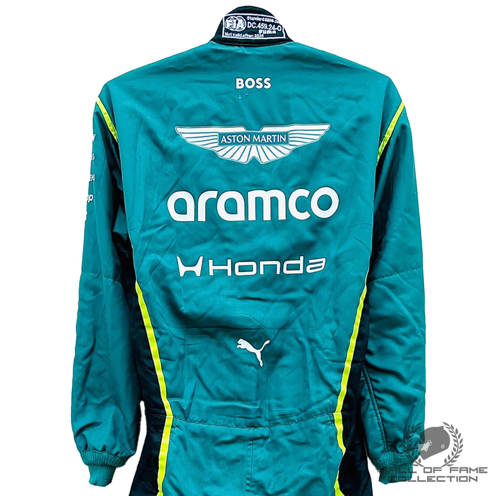 2026 Fernando Alonso Race Used Aston Martin F1 Suit