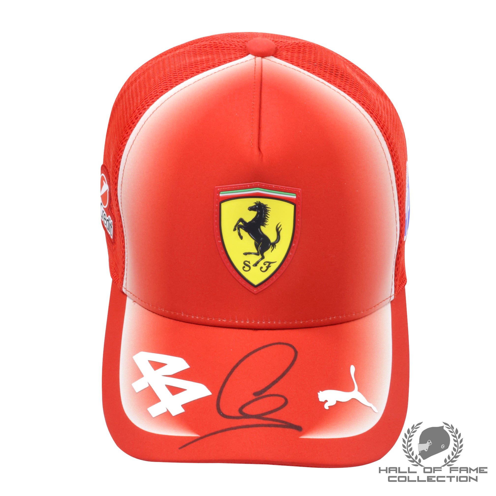 2026 Lewis Hamilton Signed Scuderia Ferrari Driver Issued F1 Hat