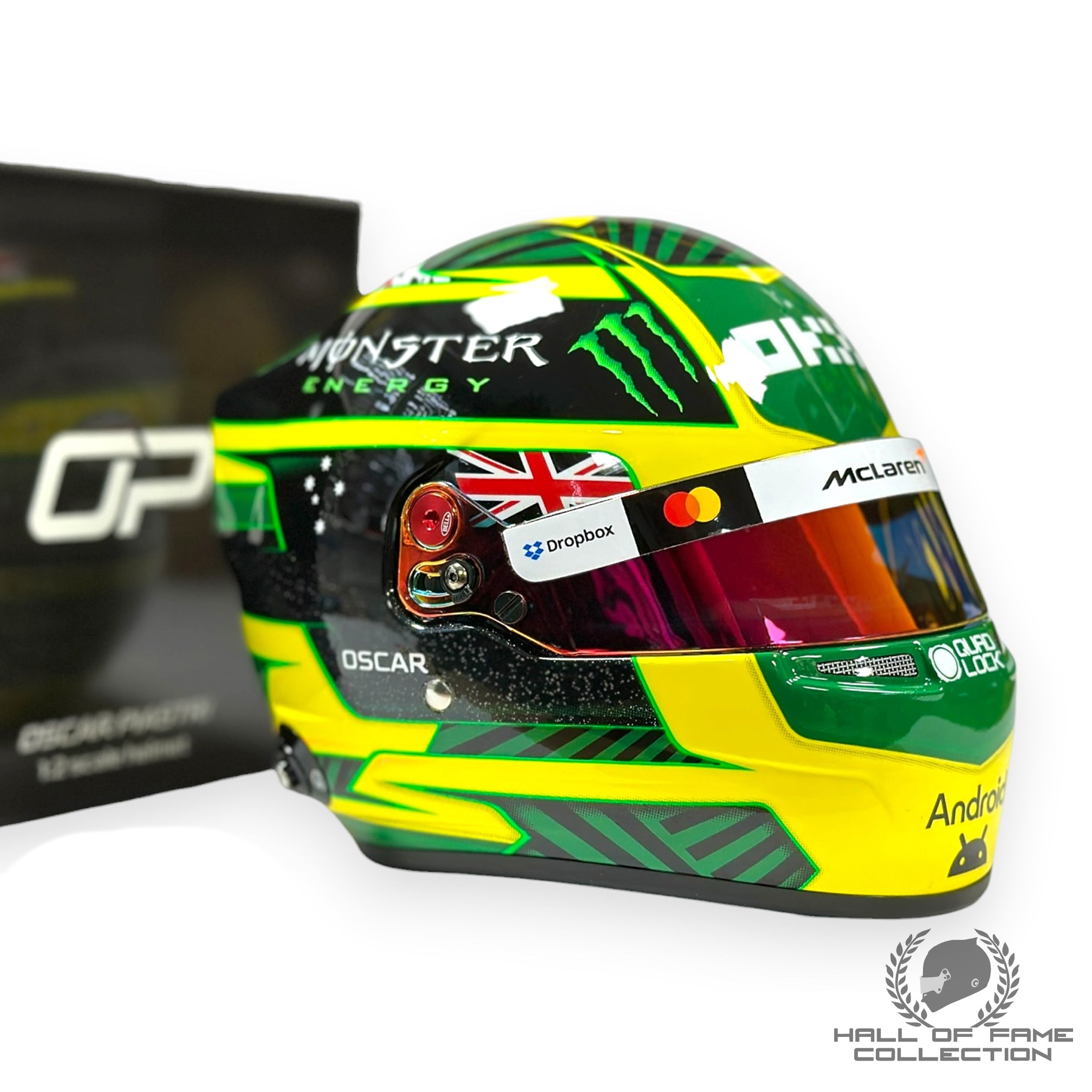 2026 Oscar Piastri Australia McLaren 1:2 Scale F1 Helmet