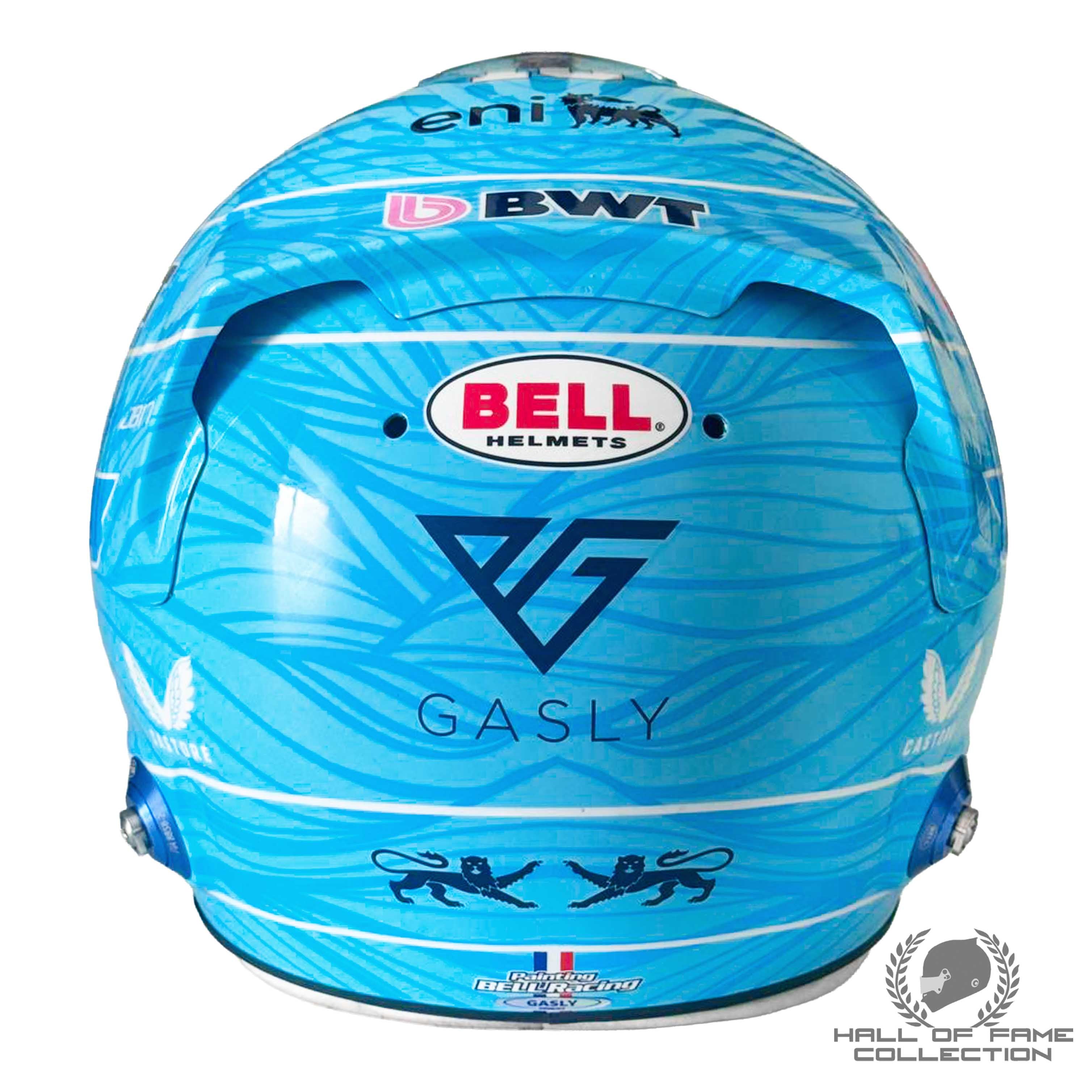 2026 Pierre Gasly Signed Race Used BWT Alpine F1 Helmet