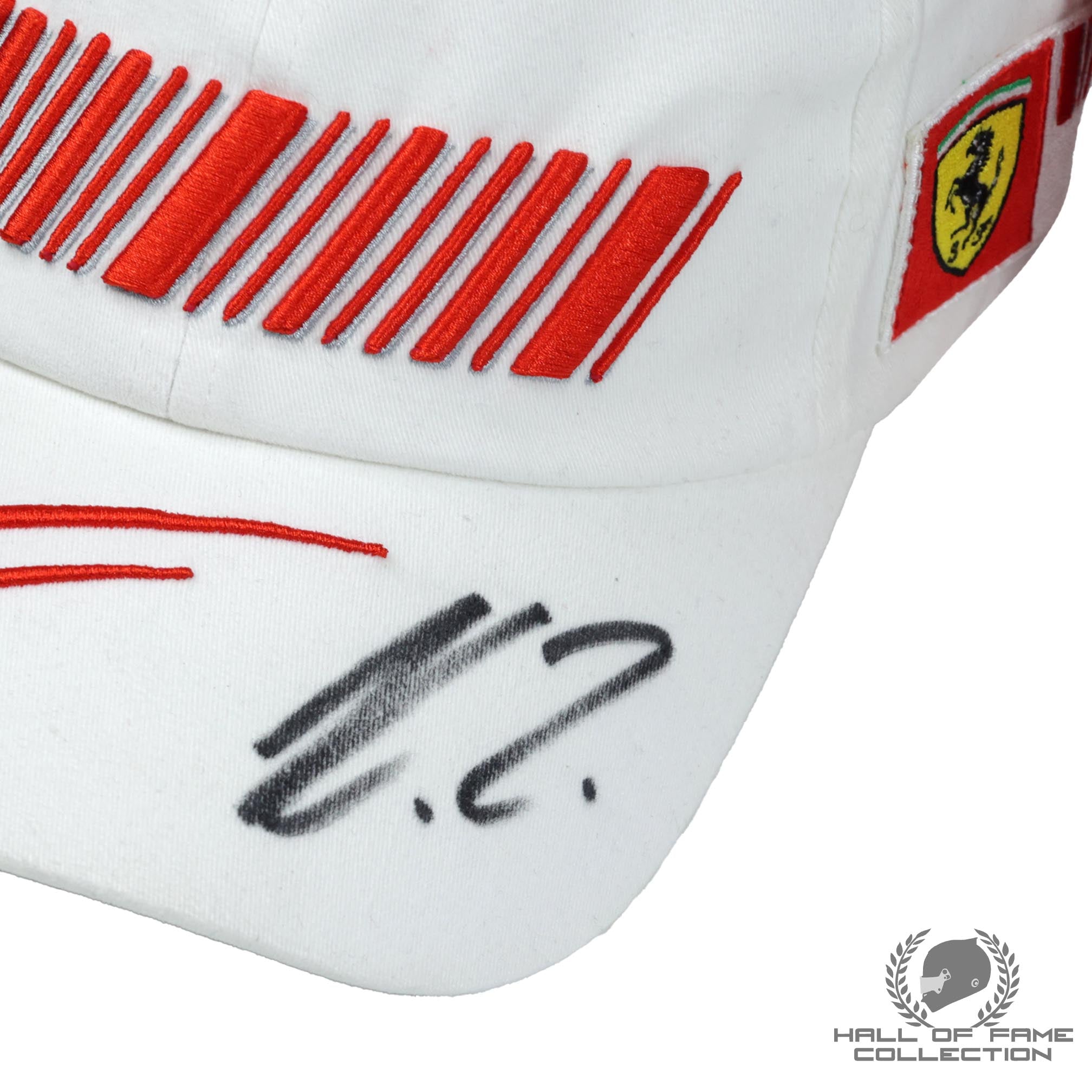 2007 Kimi Raikkonen Signed Scuderia Ferrari F1 Hat