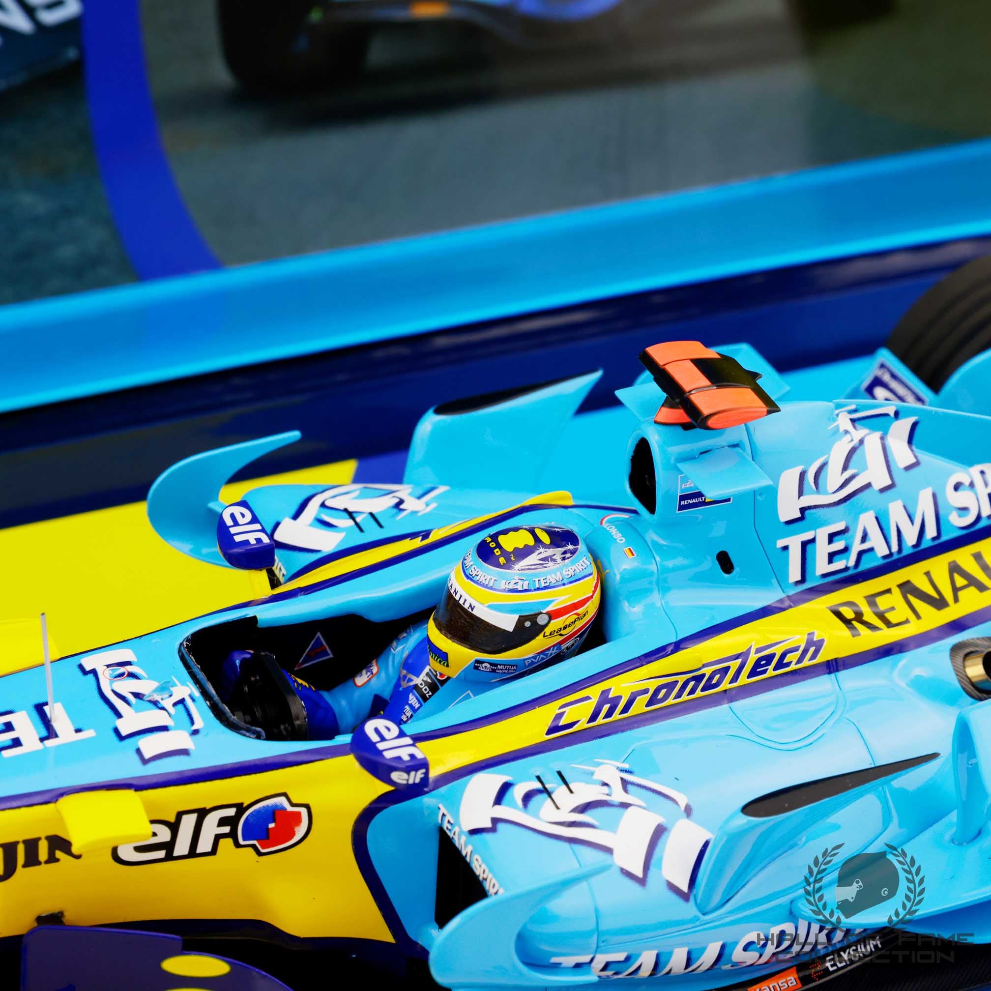 2006 Fernando Alonso Signed Championship Season Renault F1 1:18 Model Car