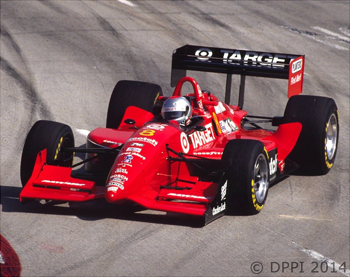 1994 Michael Andretti Signed Race Used Chip Ganassi IndyCar Helmet