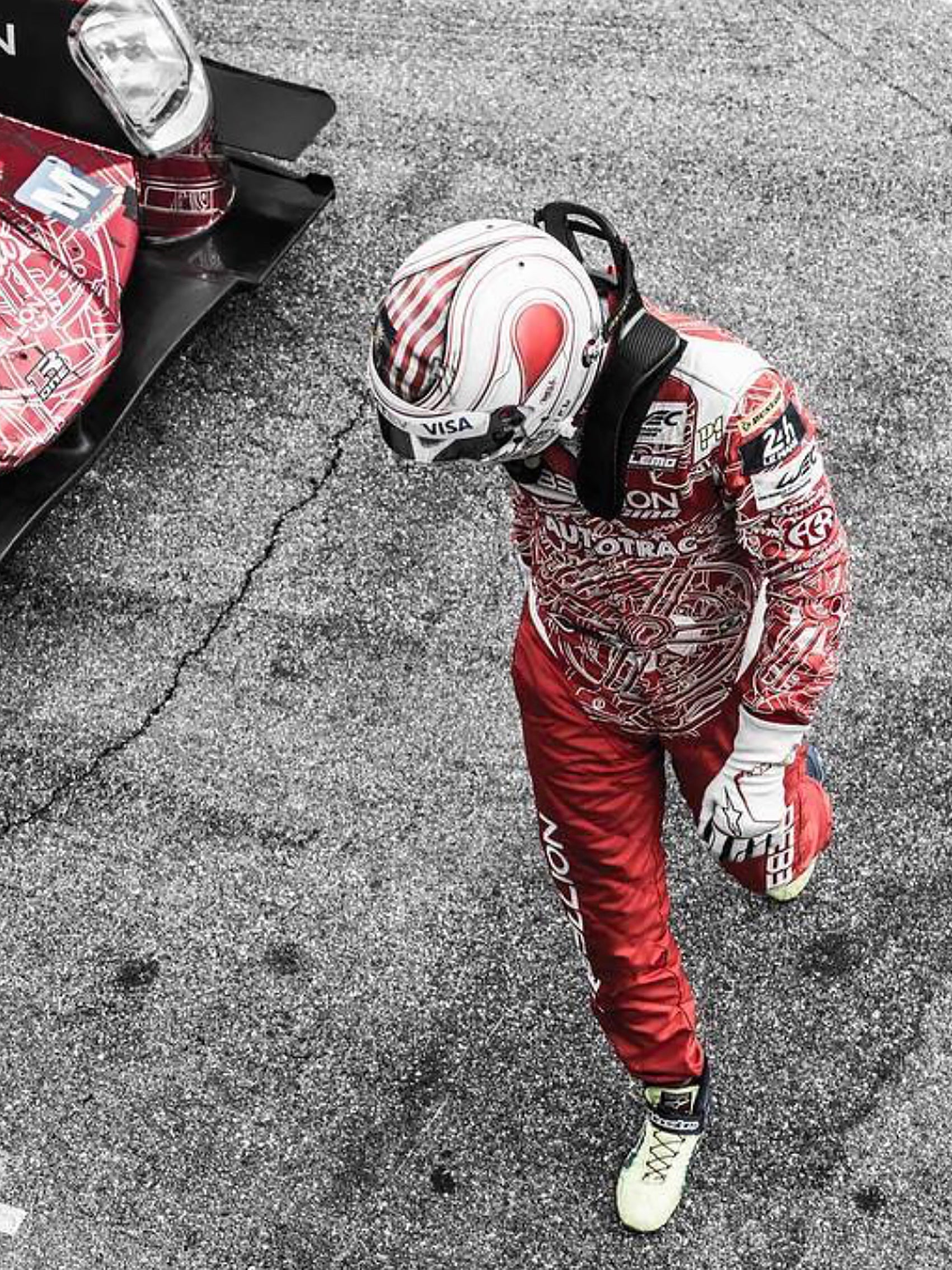 2015 Nelson Piquet Jr Formula E Race Used Helmet