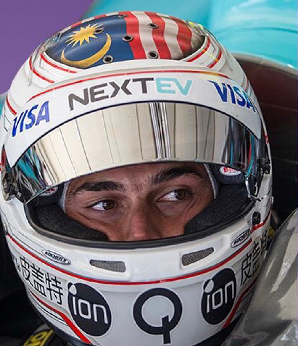 2015 Nelson Piquet Jr Formula E Race Used Helmet