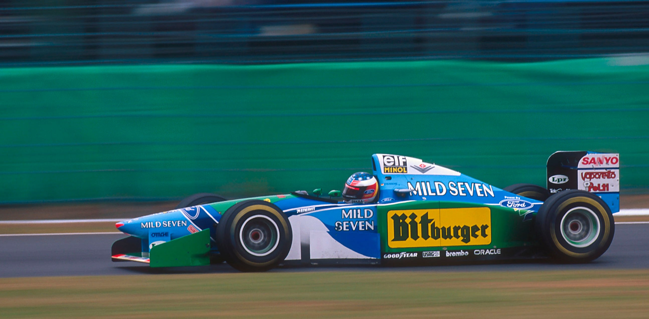 1994 Michael Schumacher Japanese GP Pole Winning Benetton Ford F1 Suit