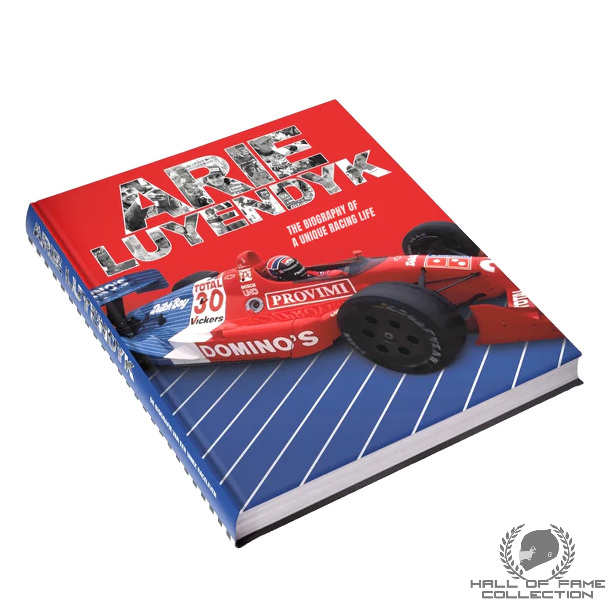 Arie Luyendyk - The Biography Of A Unique Racing Life Signed Coffee Table Book