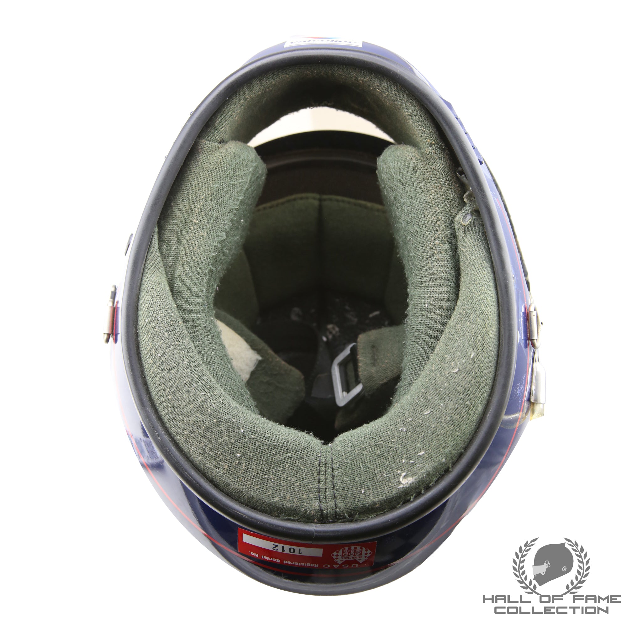 1990 Al Unser JR. Signed Championship Winning Season Used Galles-Kraco Racing IndyCar Helmet