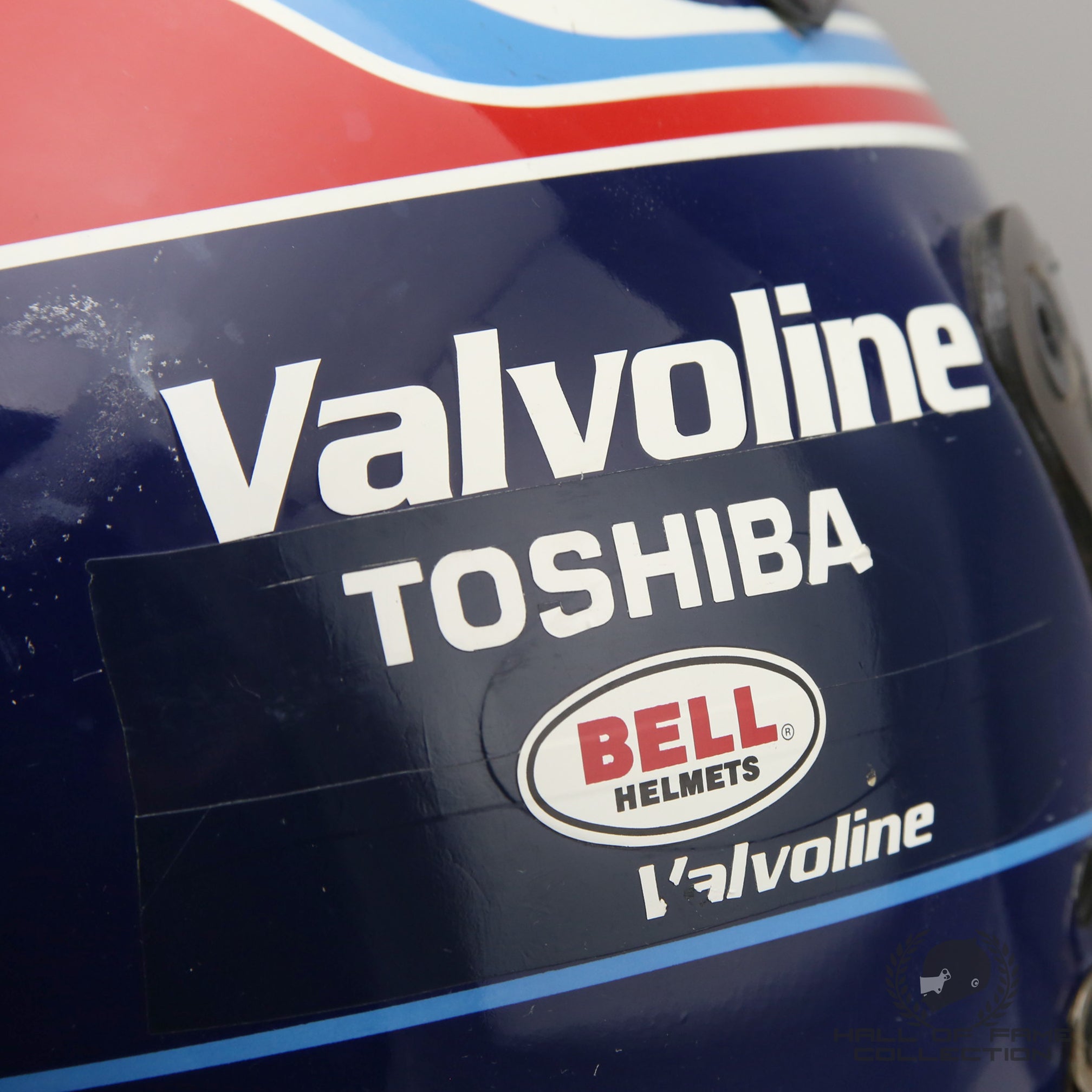 1990 Al Unser JR. Signed Championship Winning Season Used Galles-Kraco Racing IndyCar Helmet