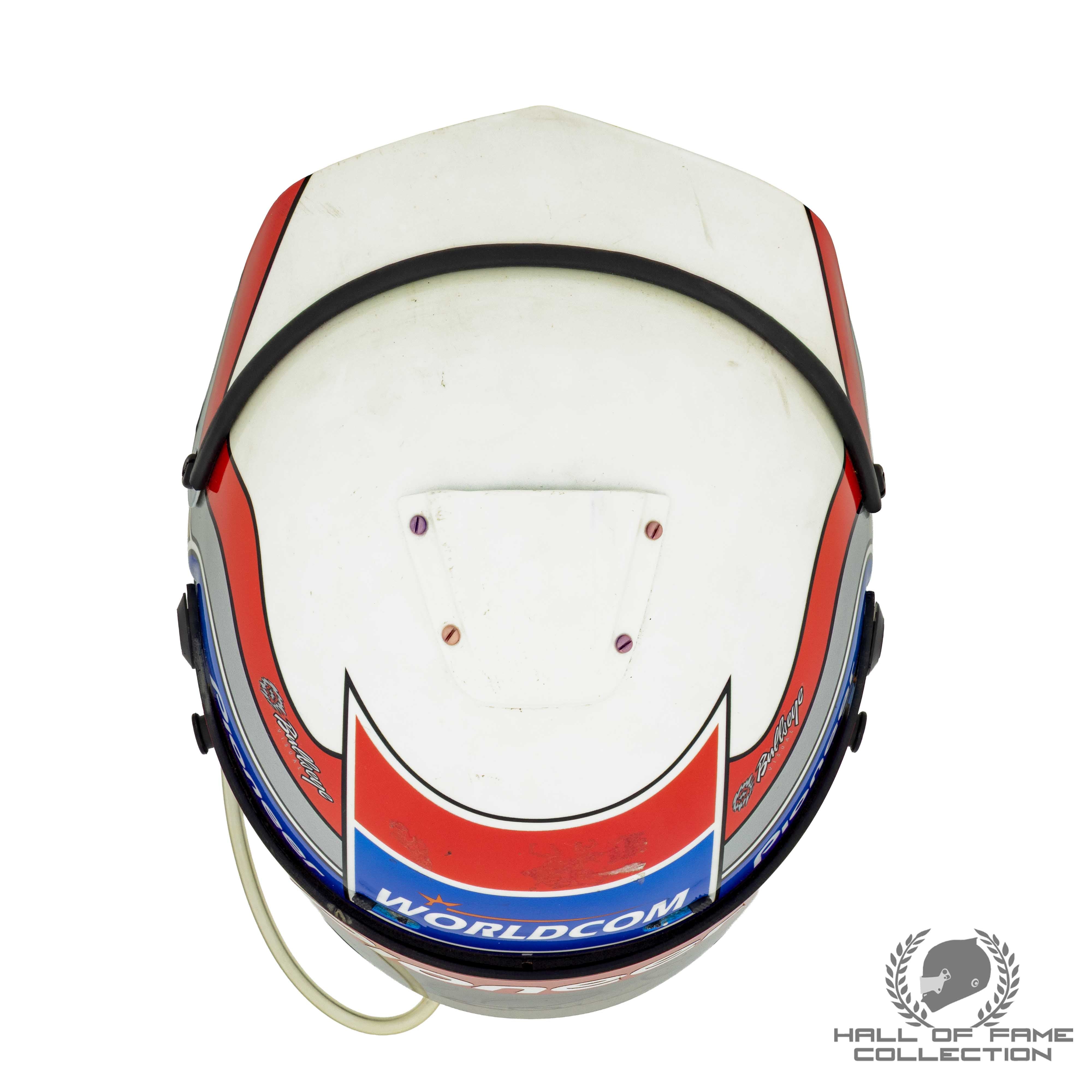 2001 Alex Zanardi Original Used Mo Nunn Racing IndyCar Helmet