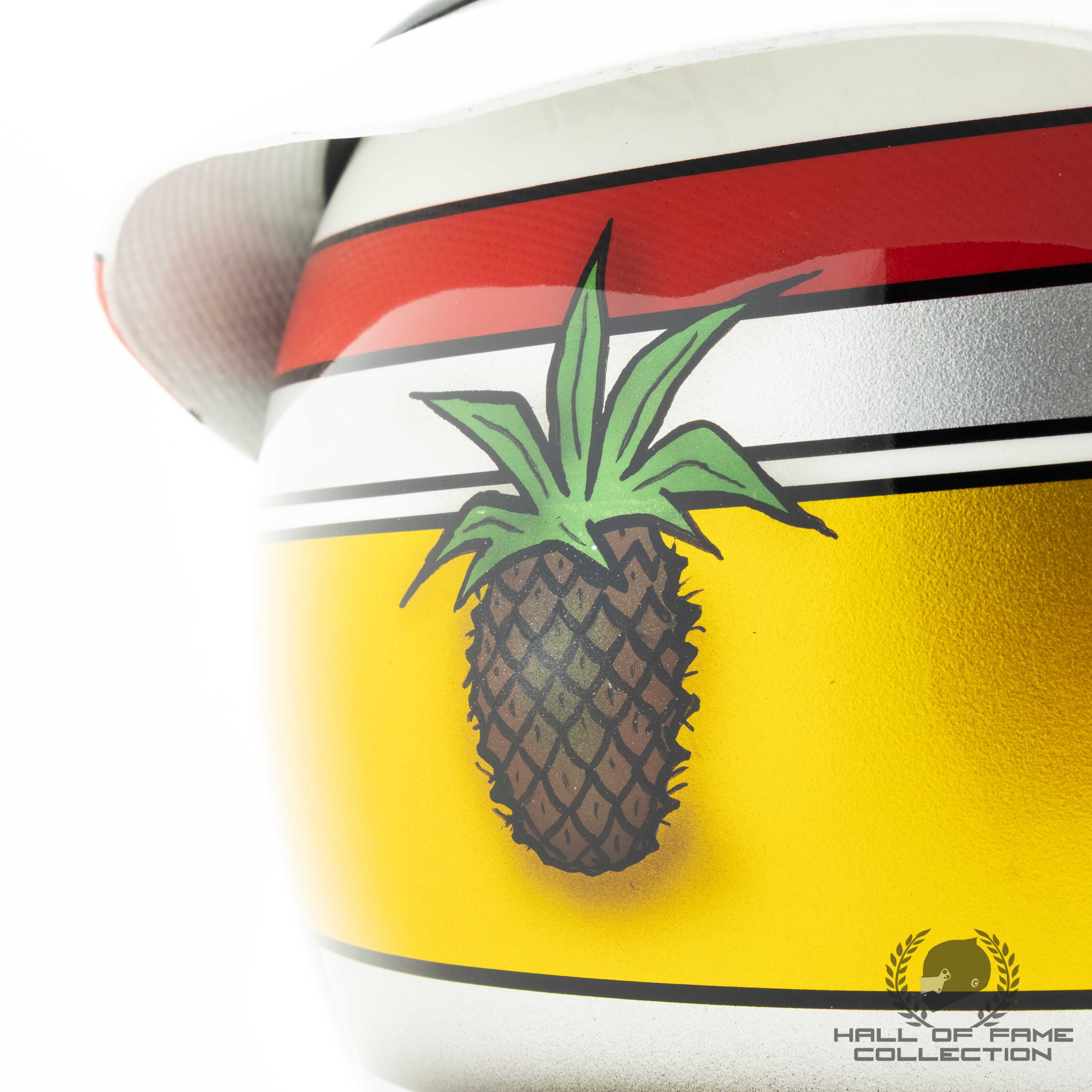 2001 Alex Zanardi Original Used Mo Nunn Racing IndyCar Helmet