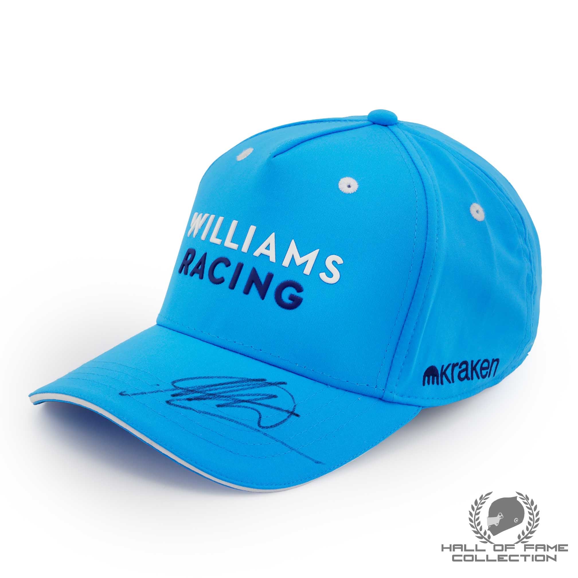Alexander Albon Signed Williams Racing Team F1 Hat