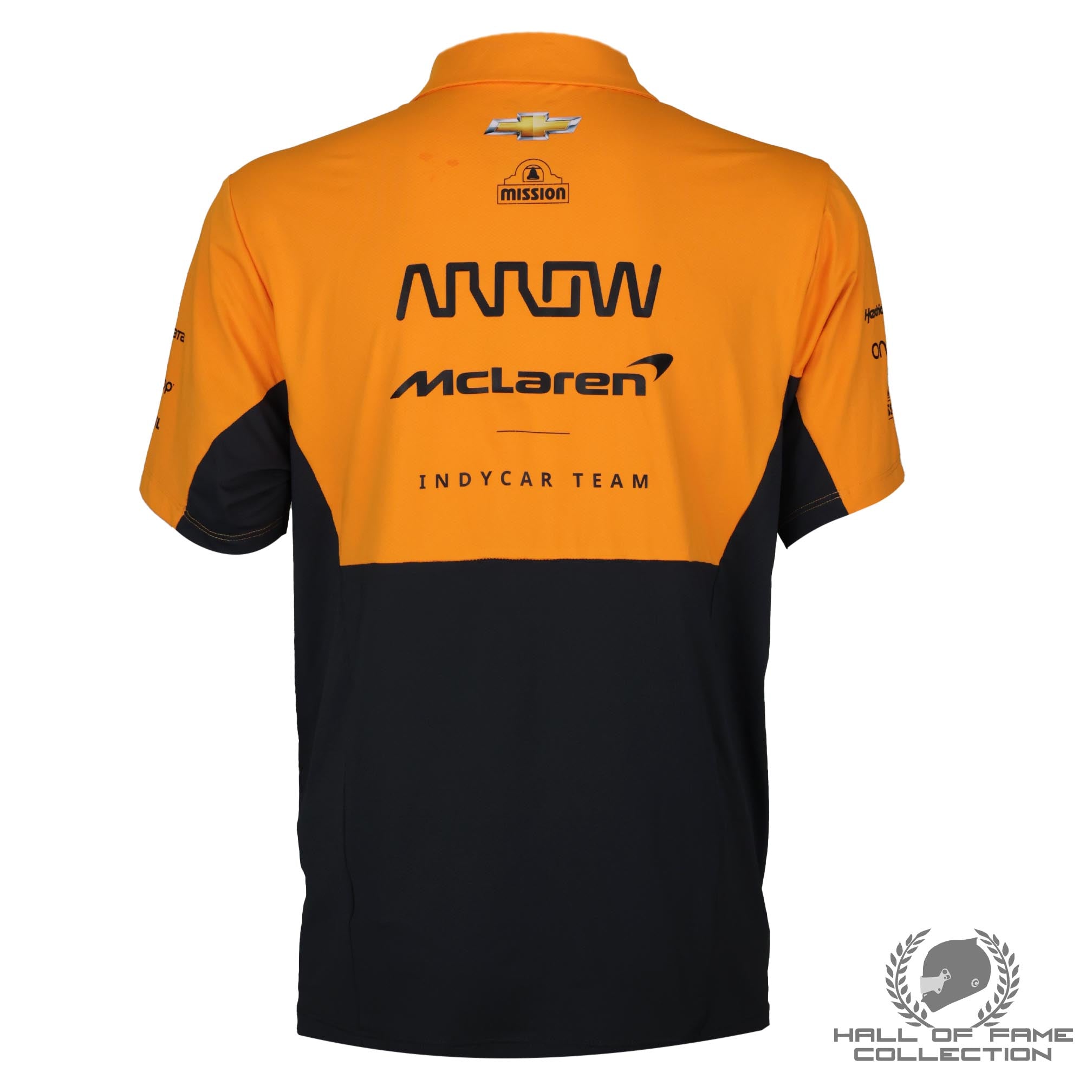 Alexander Rossi Signed Arrow McLaren Driver Worn IndyCar Team Shirt Size Medium