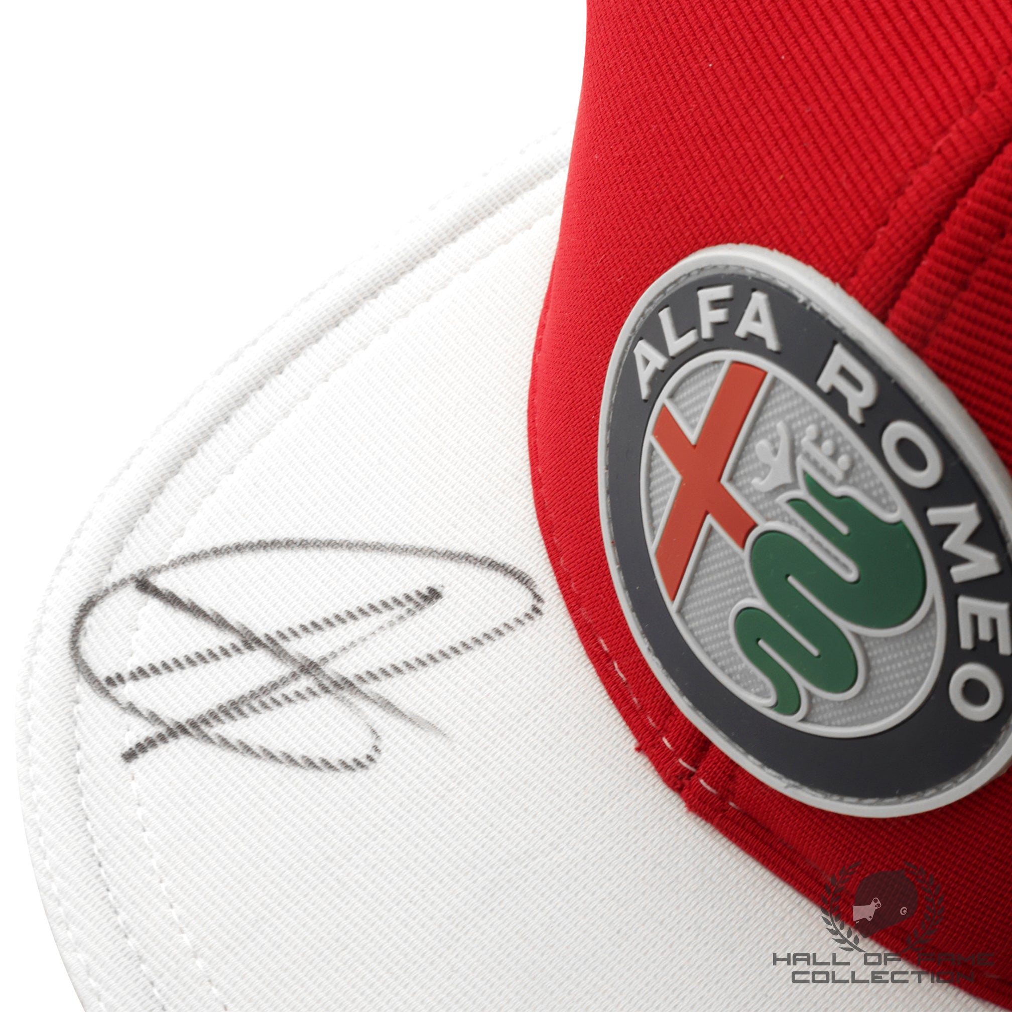 2021 Antonio Giovinazzi Signed Alfa Romeo Fan Hat