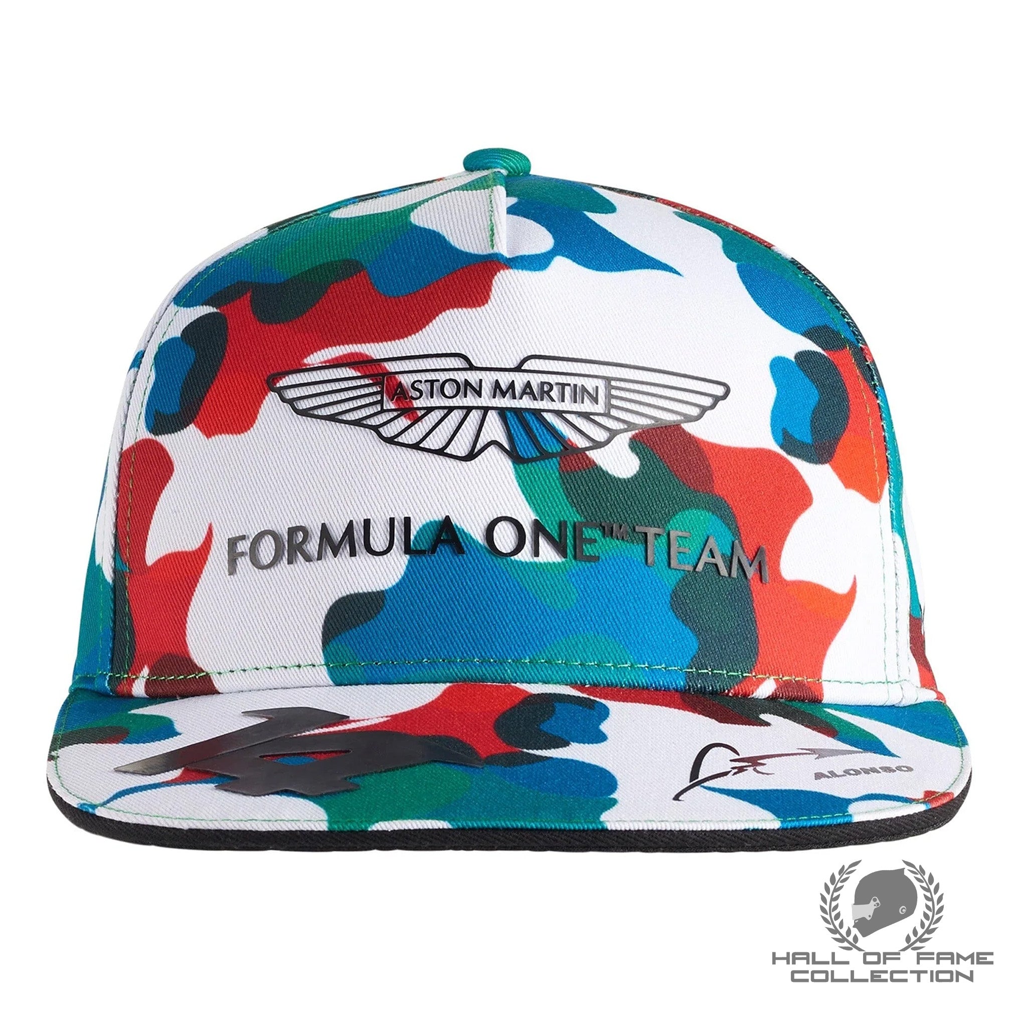 Aston Martin Cognizant F1 Fernando Alonso Special Edition Kimoa Mexico GP Hat- Camo