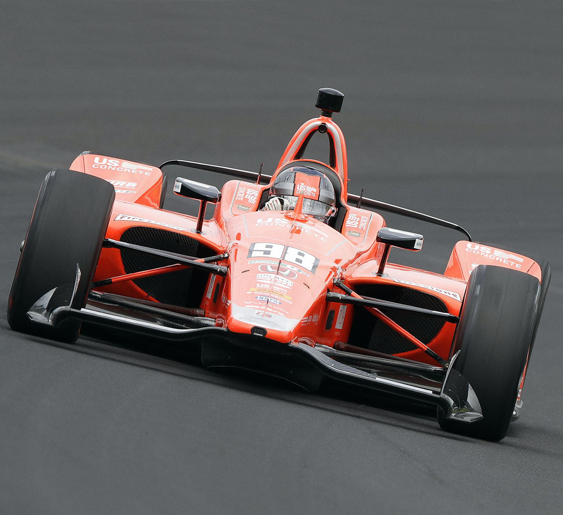 2019 Marco Andretti Signed 103rd Indianapolis 500 Race Worn Helmet