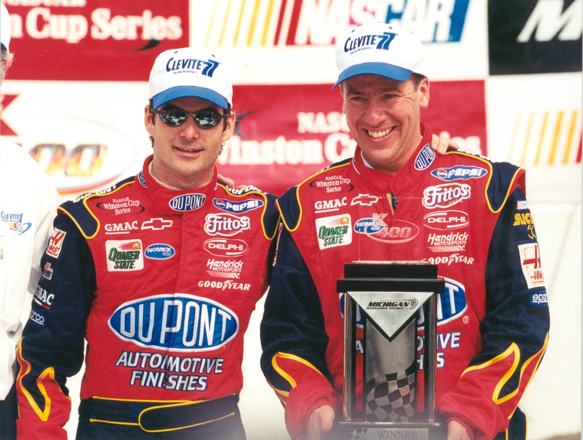 2001 Jeff Gordon Hendrick Motorsports 100th NASCAR Win 10Kt Gold Ring