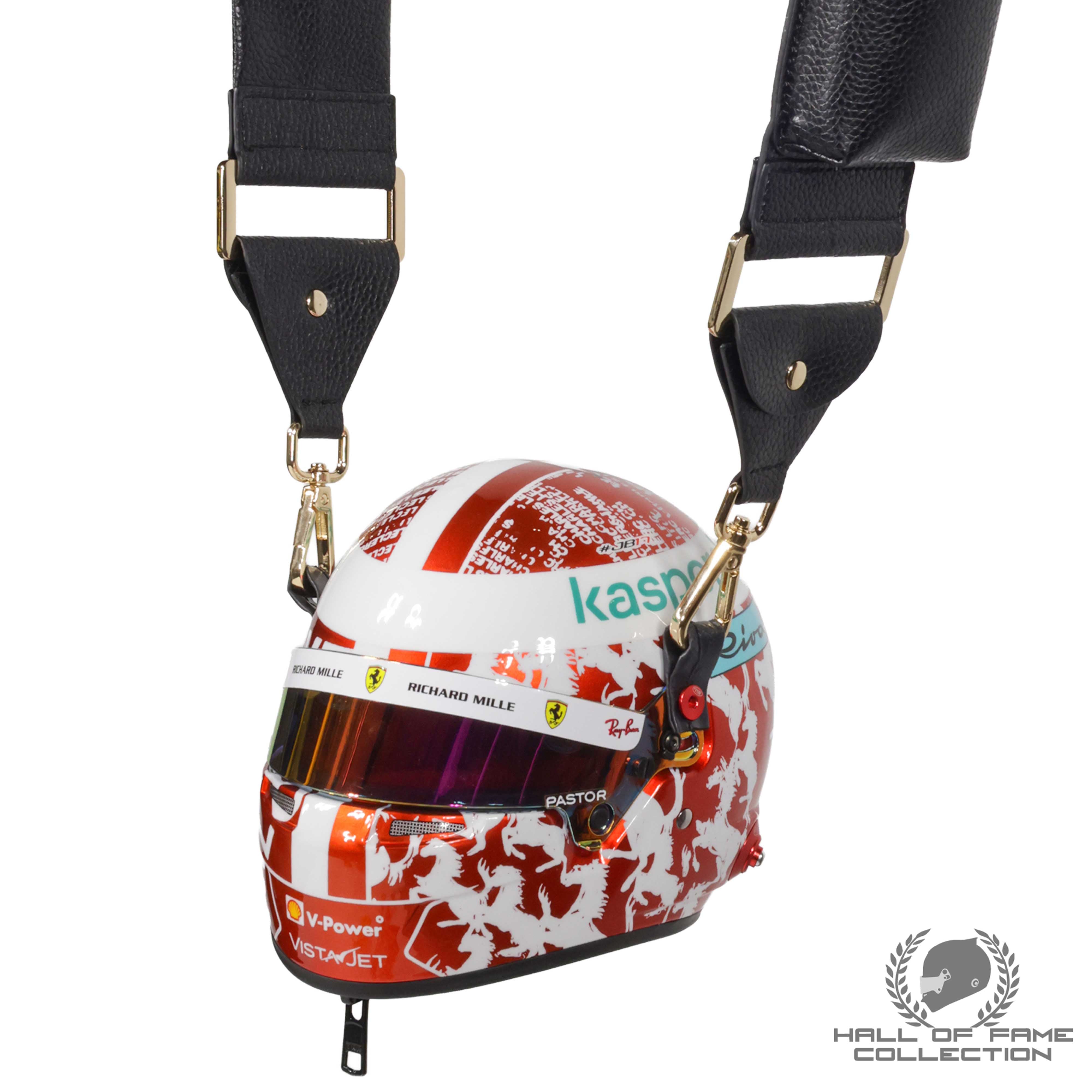 Charles Leclerc Mini Helmet Purse