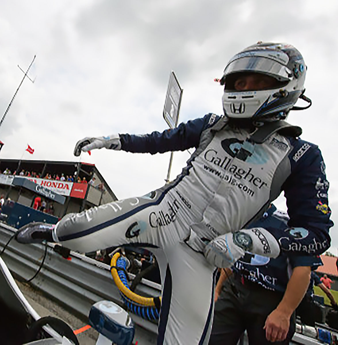 2017 Max Chilton Signed Race Used Chip Ganassi Racing IndyCar Suit