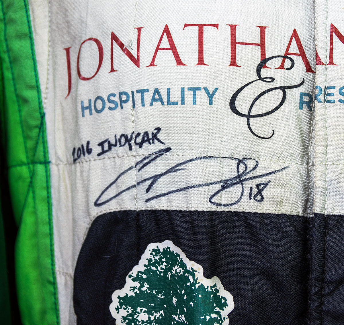 2016 Conor Daly Signed Race-Used Dale Coyne Racing IndyCar Suit