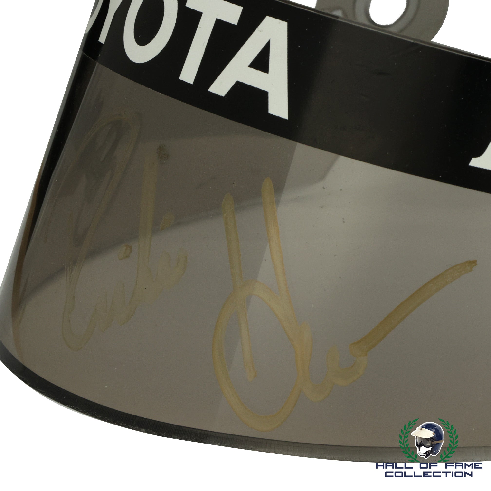 1999 Richie Hearn Signed Race Used John Della Penna Motorsports IndyCar Visor