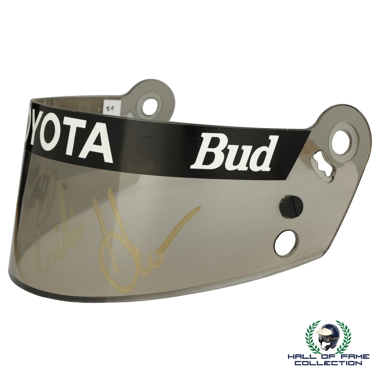 1999 Richie Hearn Signed Race Used John Della Penna Motorsports IndyCar Visor
