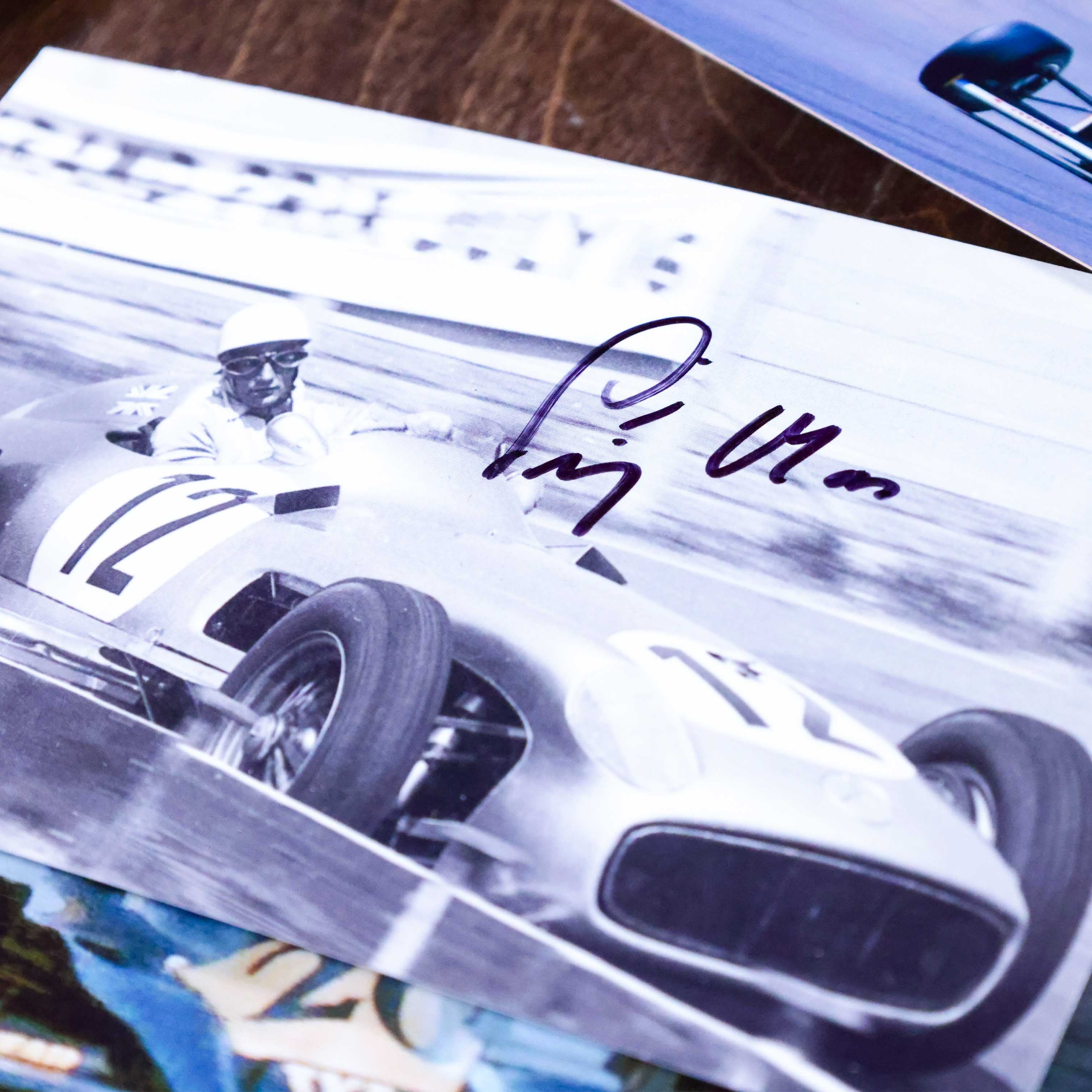 1950's-2025 F1 Driver Autograph Collection Lot - Including 20 World Champions