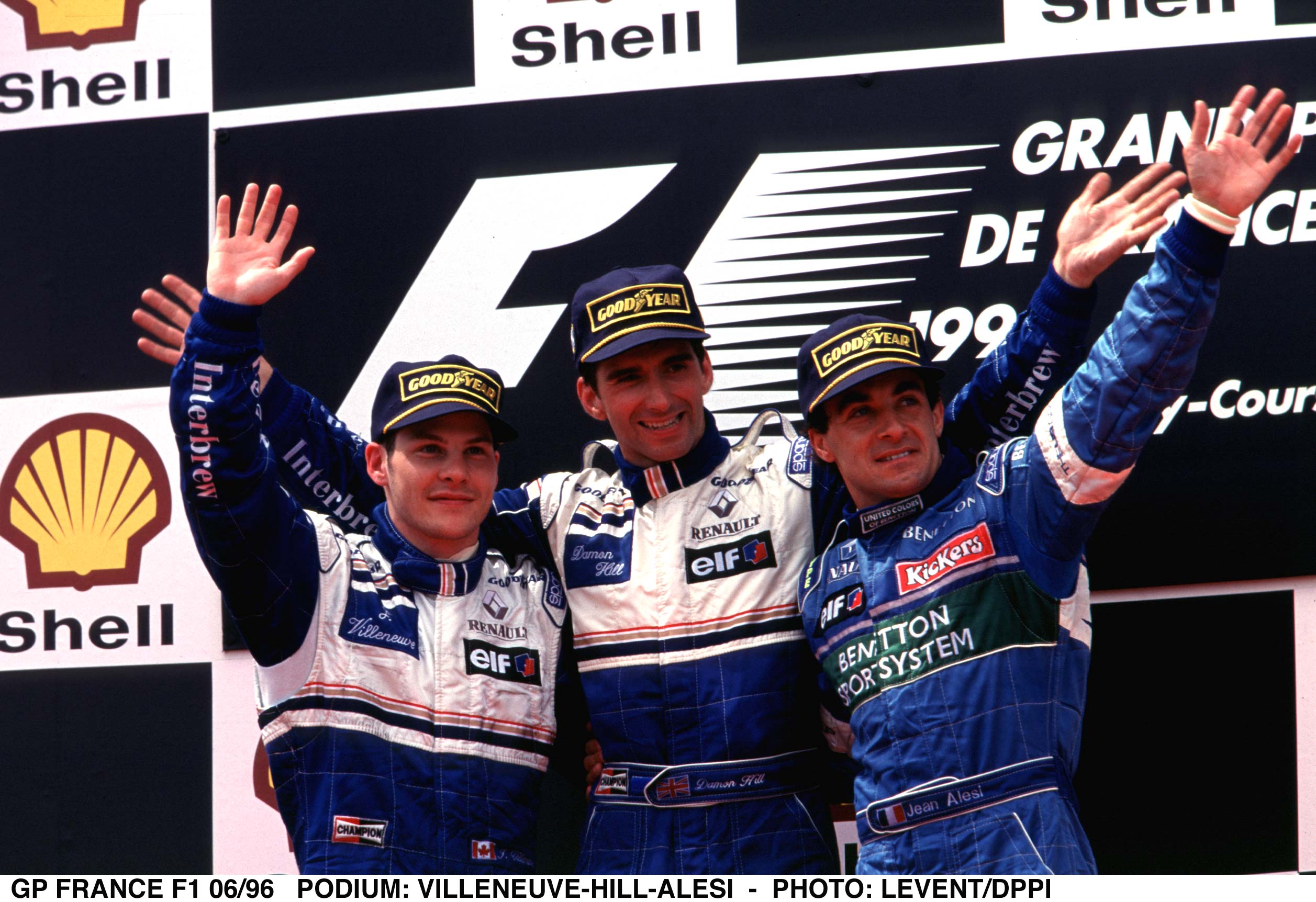 1996 Damon Hill Championship Season Used Williams F1 Suit