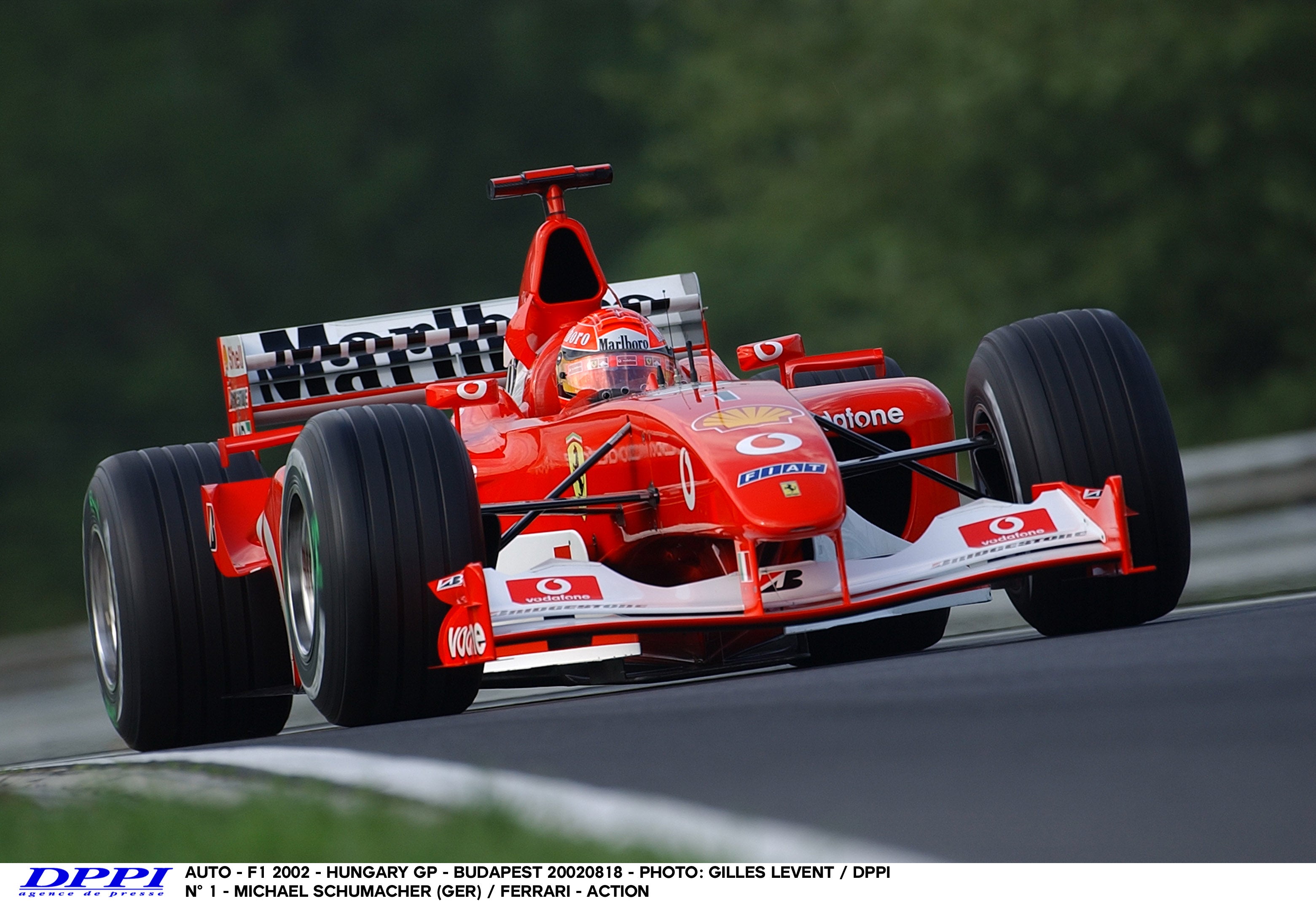 2002 Michael Schumacher Championship Season Used Scuderia Ferrari F1 Suit