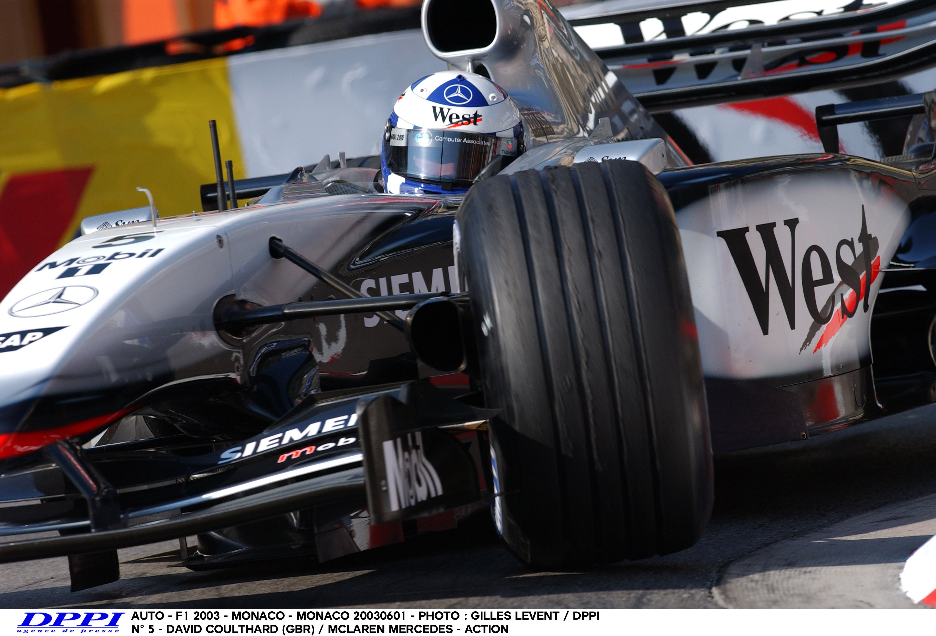 2003 David Coulthard Replica McLaren F1 Helmet