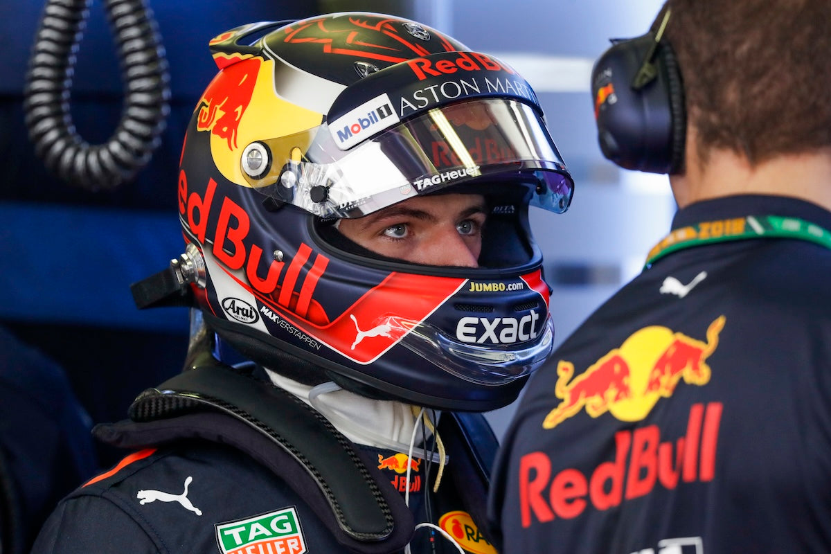 2018 Max Verstappen Red Bull Racing Replica F1 Helmet