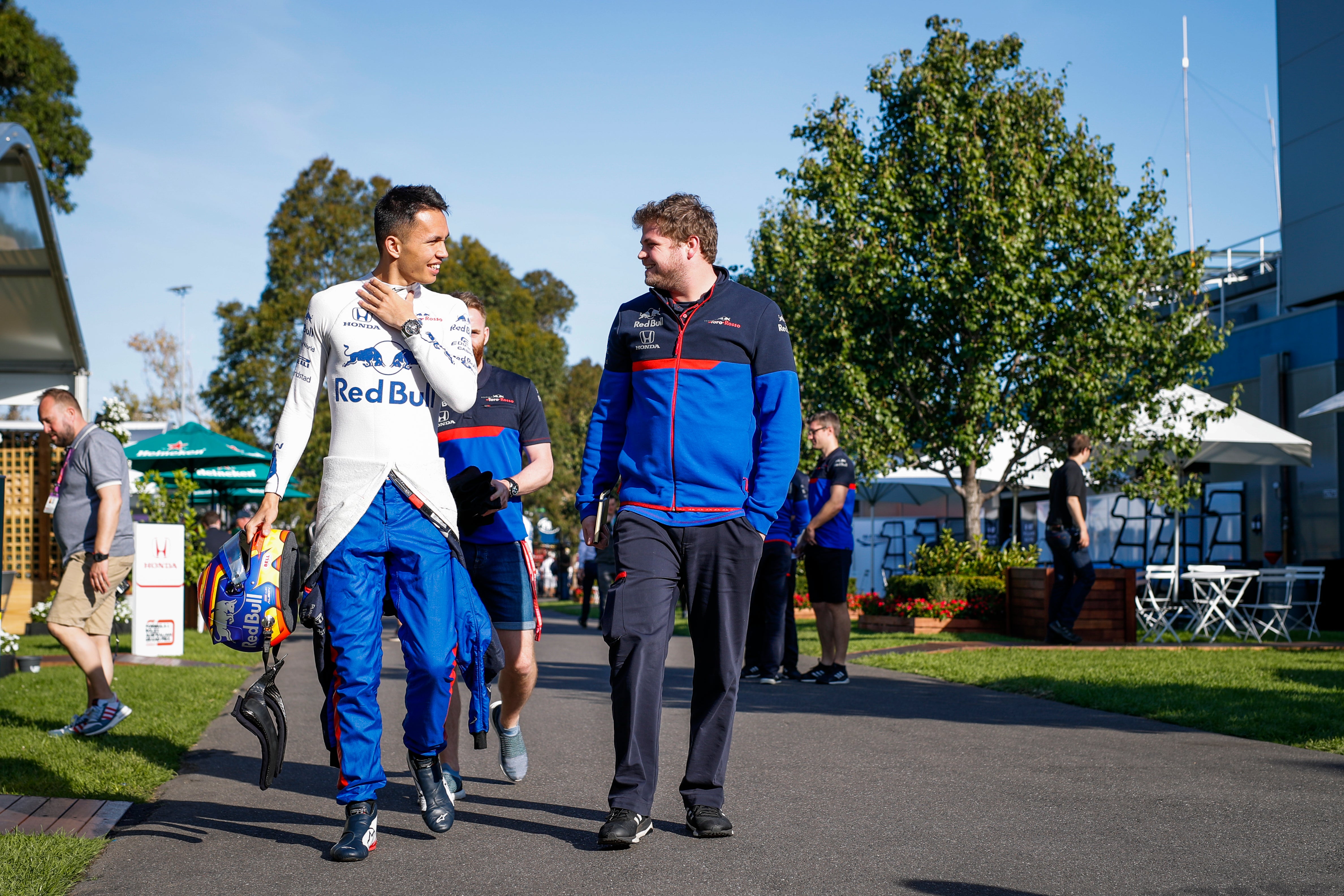 2019 Alex Albon Race Used Rookie Season Scuderia Toro Rosso F1 Boots