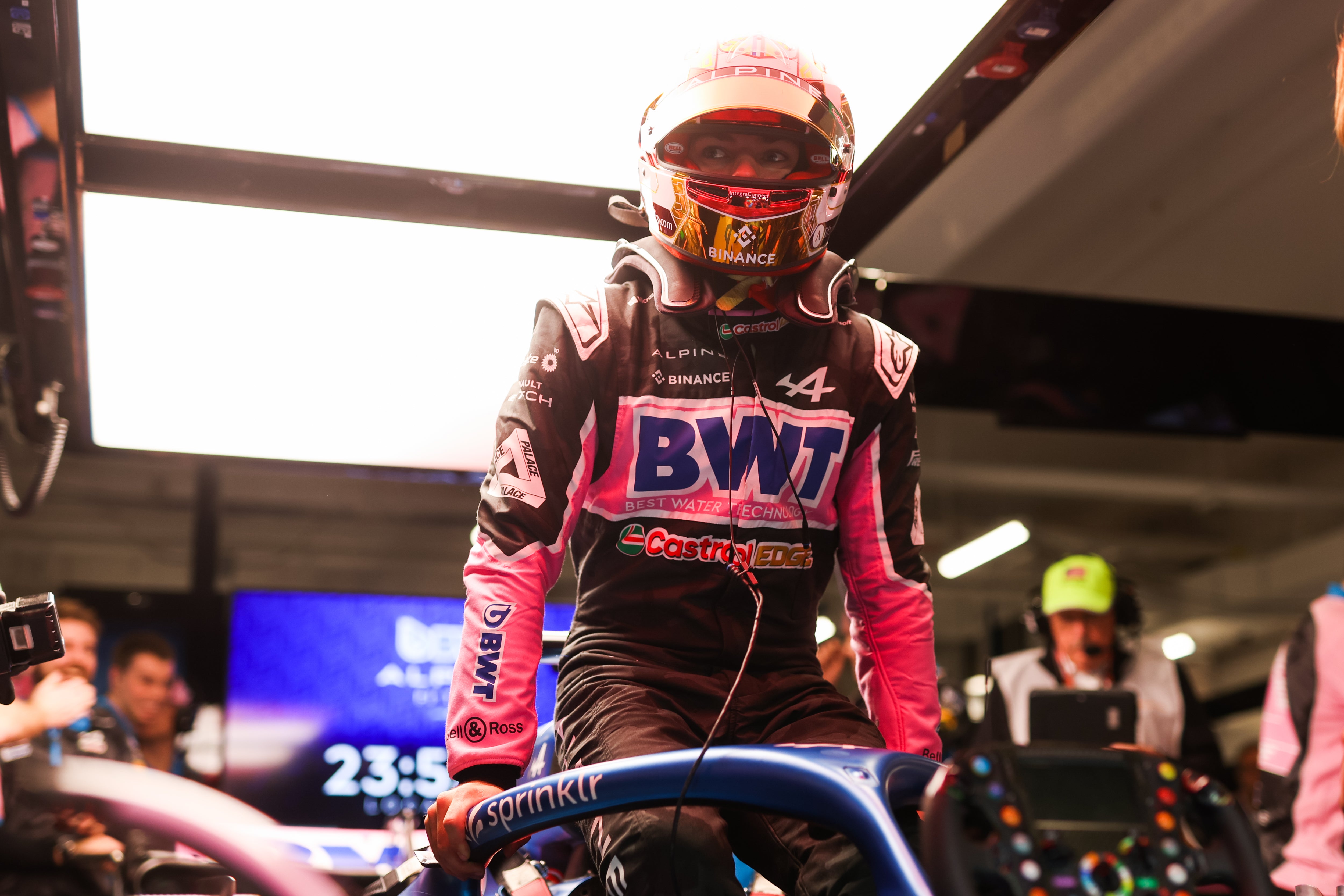 2023 Pierre Gasly Las Vegas Special Used Alpine F1 Suit
