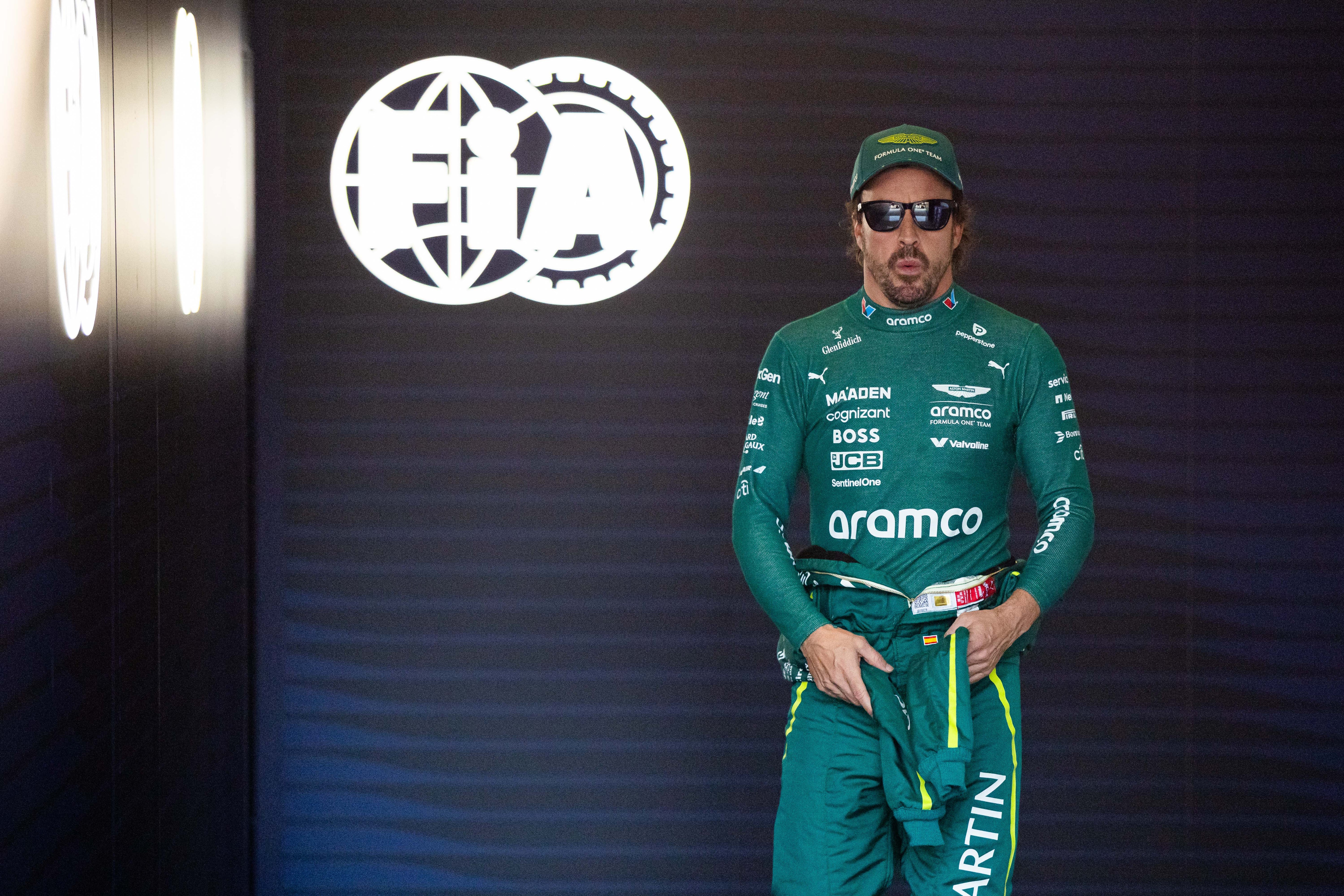 2025 Fernando Alonso Race Used Aston Martin F1 Nomex