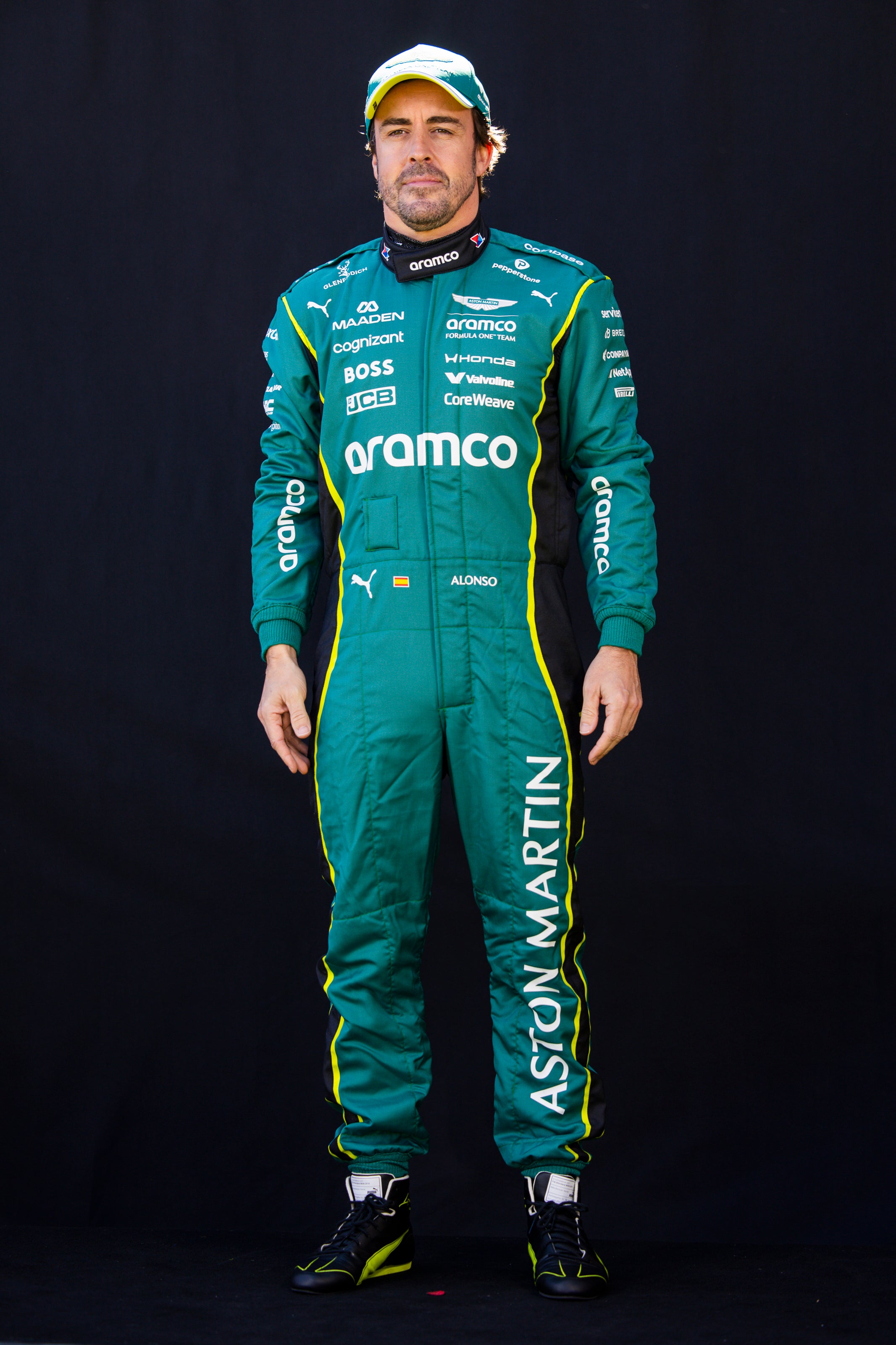 2026 Fernando Alonso Race Used Aston Martin F1 Suit