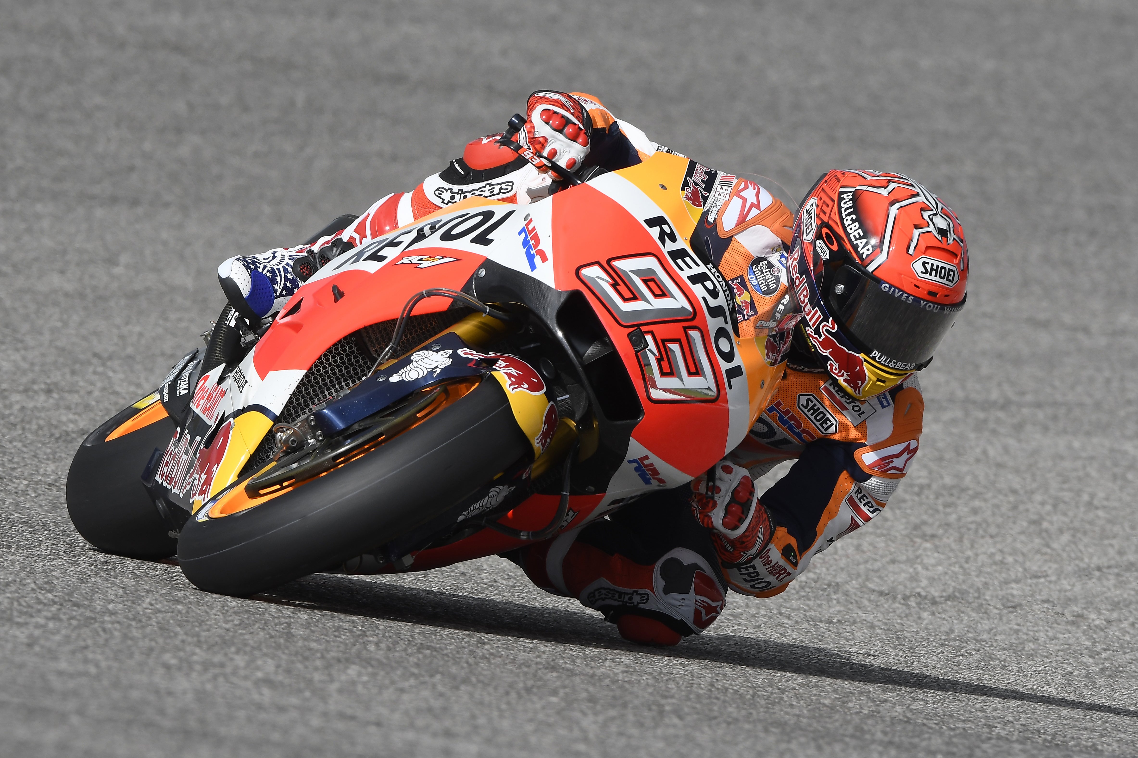 2017 Marc Marquez Signed Replica US GP Special Edition MotoGP Boots