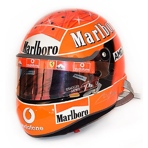 shoei helmet 2003 models 2003 Michael Schumacher, Schuberth limited edition replica helmet