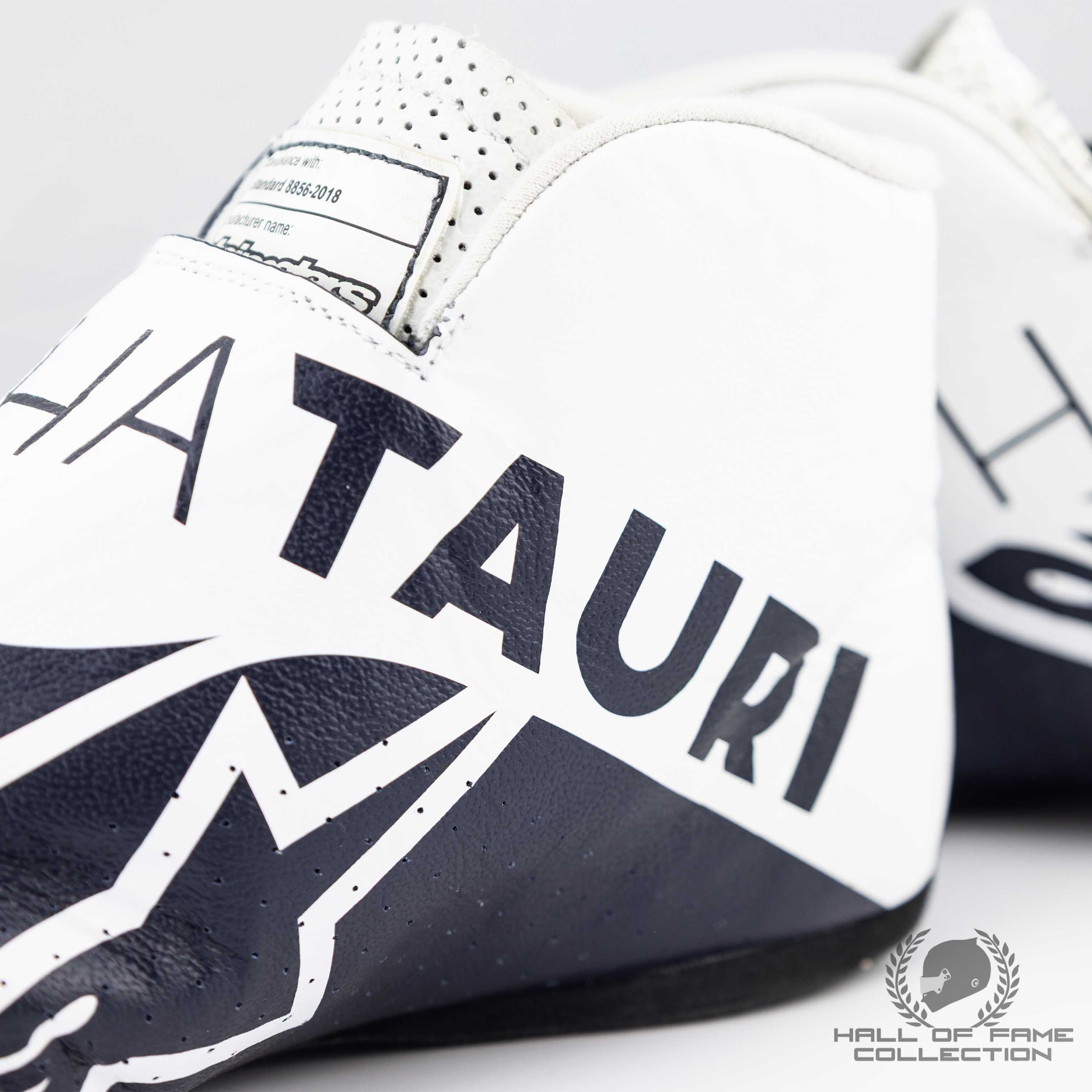 2023 Daniel Ricciardo Used Scuderia AlphaTauri F1 Boots