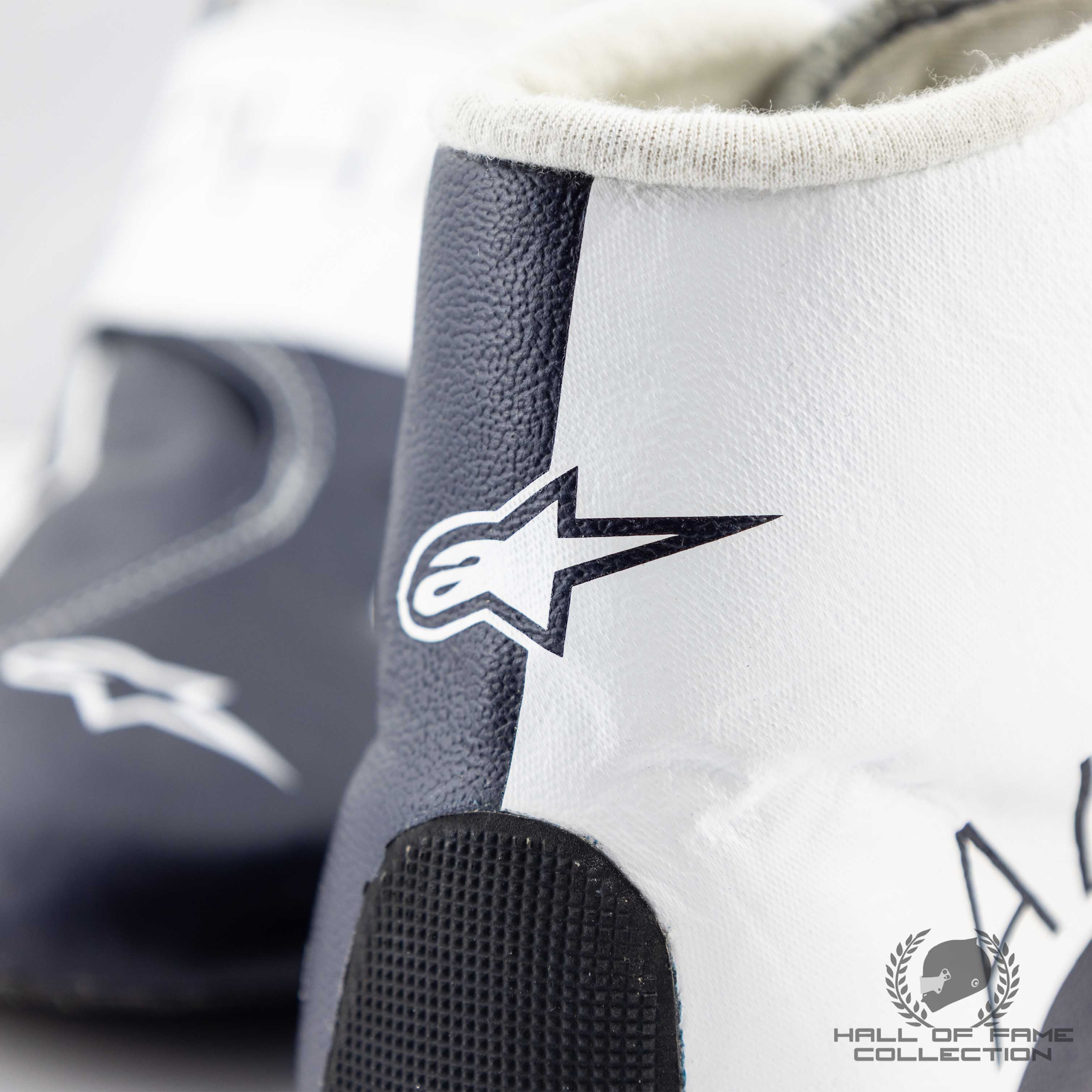 2023 Daniel Ricciardo Used Scuderia AlphaTauri F1 Boots