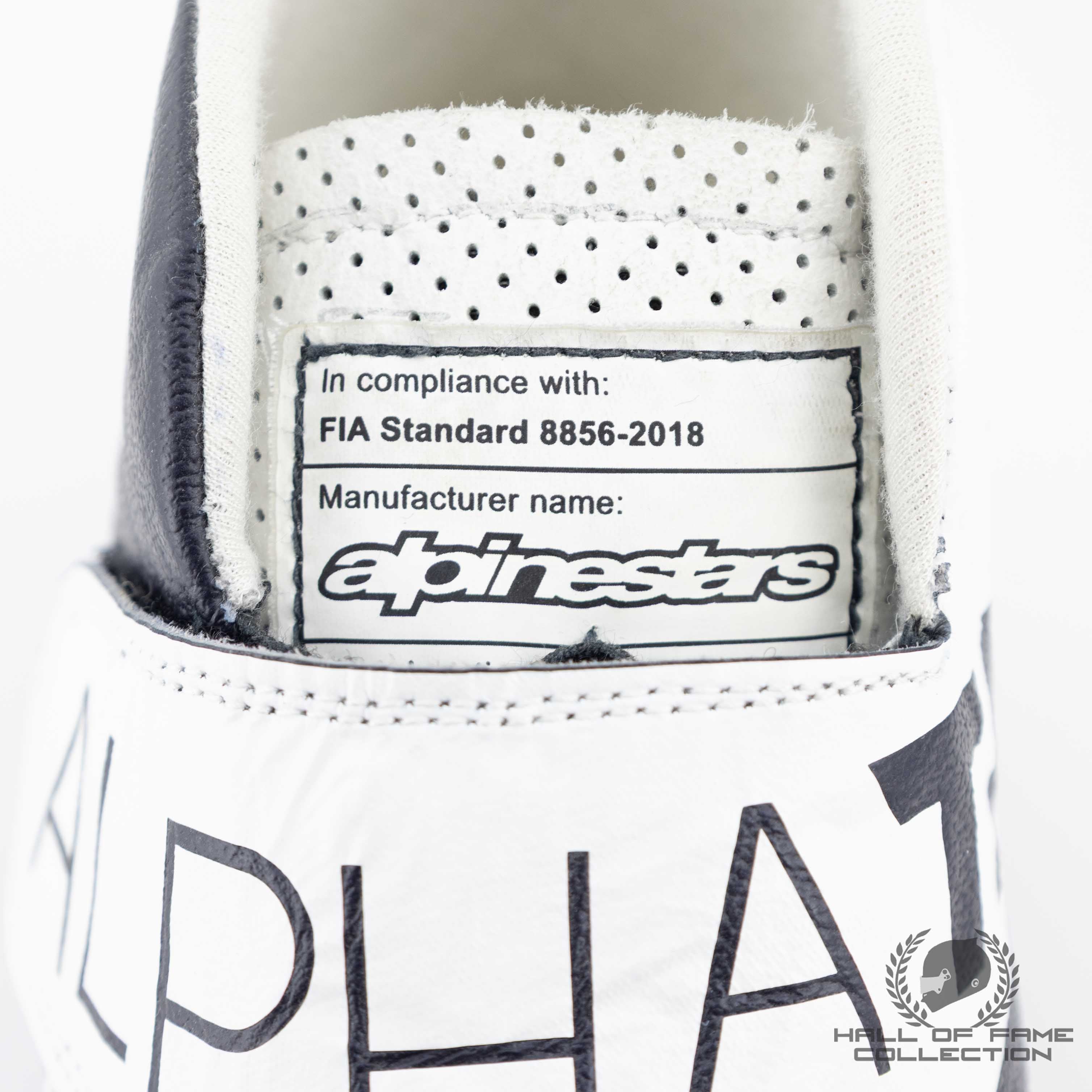 2023 Daniel Ricciardo Used Scuderia AlphaTauri F1 Boots