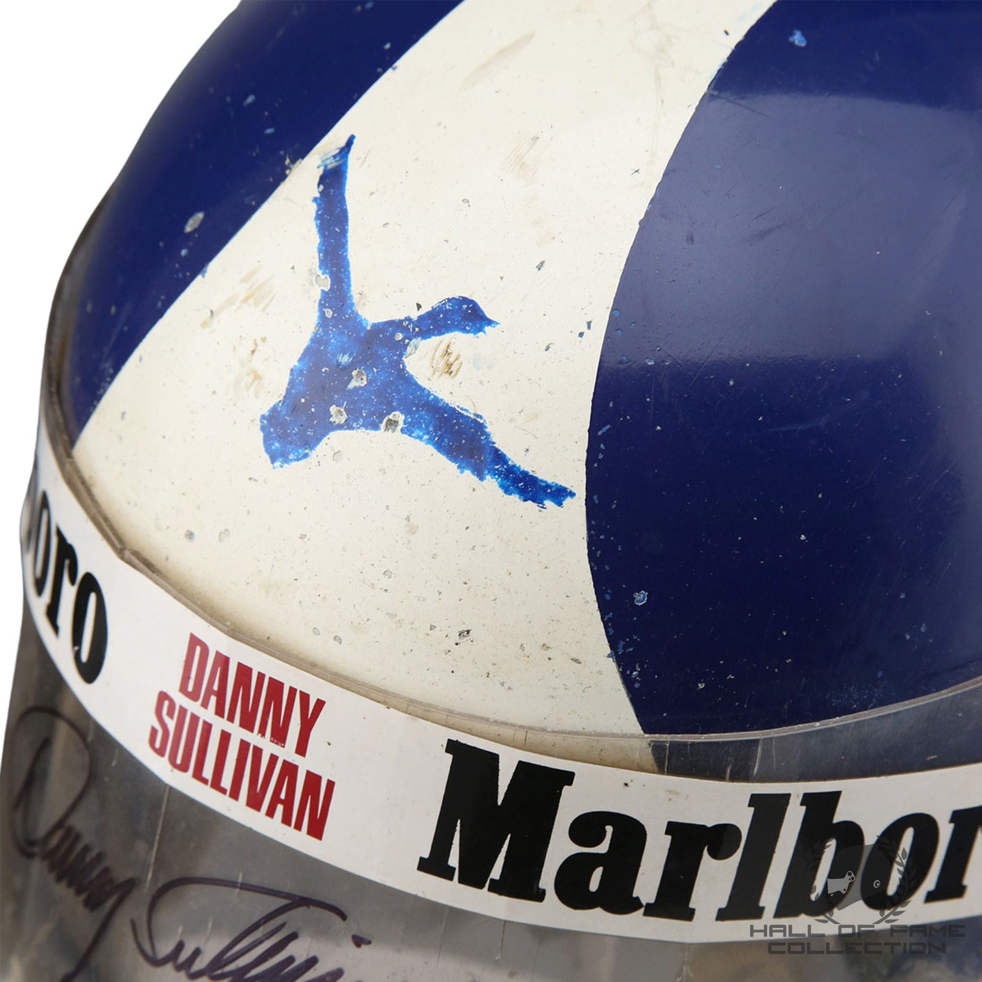 1975-78 Danny Sullivan Race Used Formula Atlantic F2 and F3 Helmet