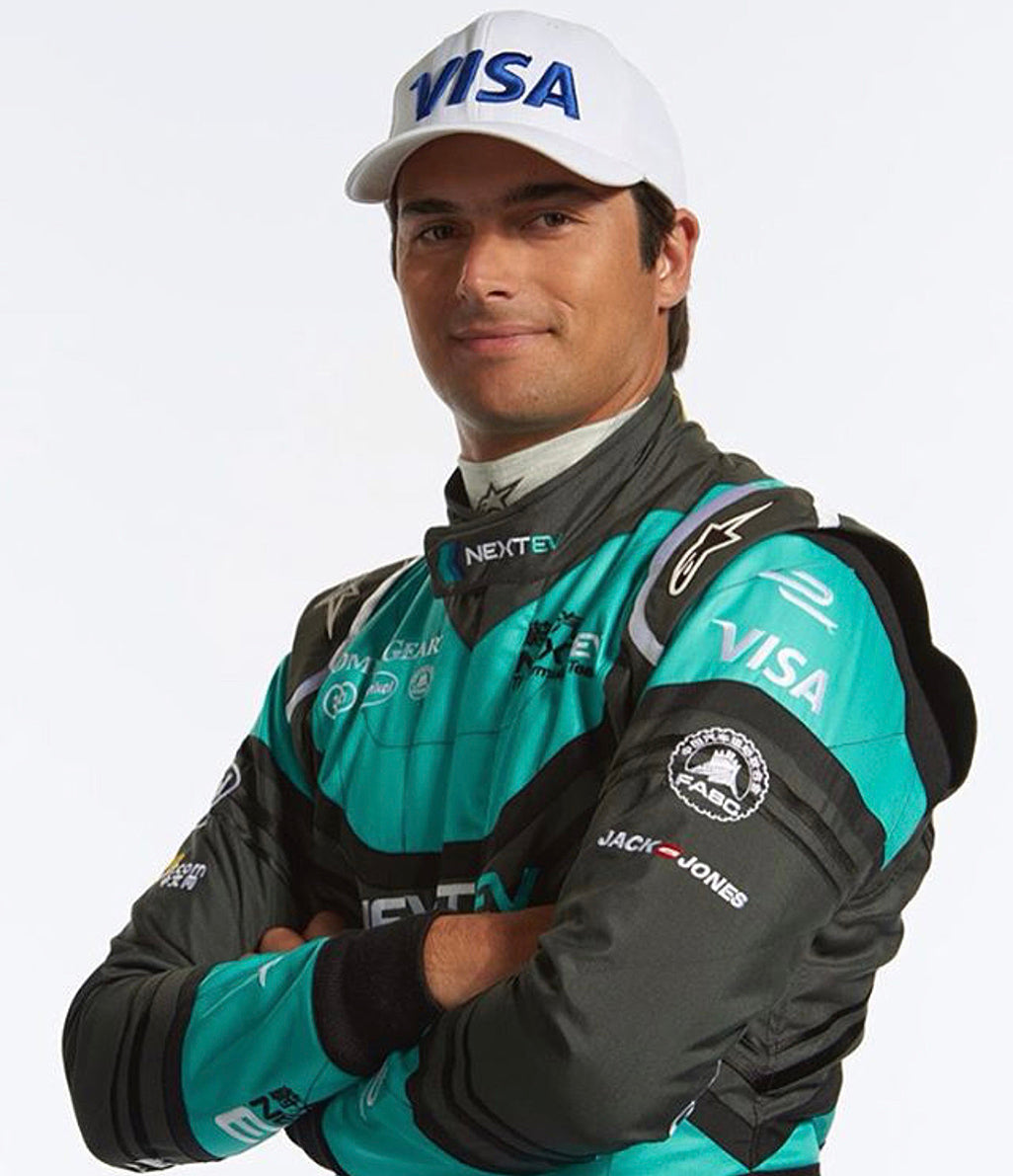 2015 Nelson Piquet Jr Formula E Race Used Helmet