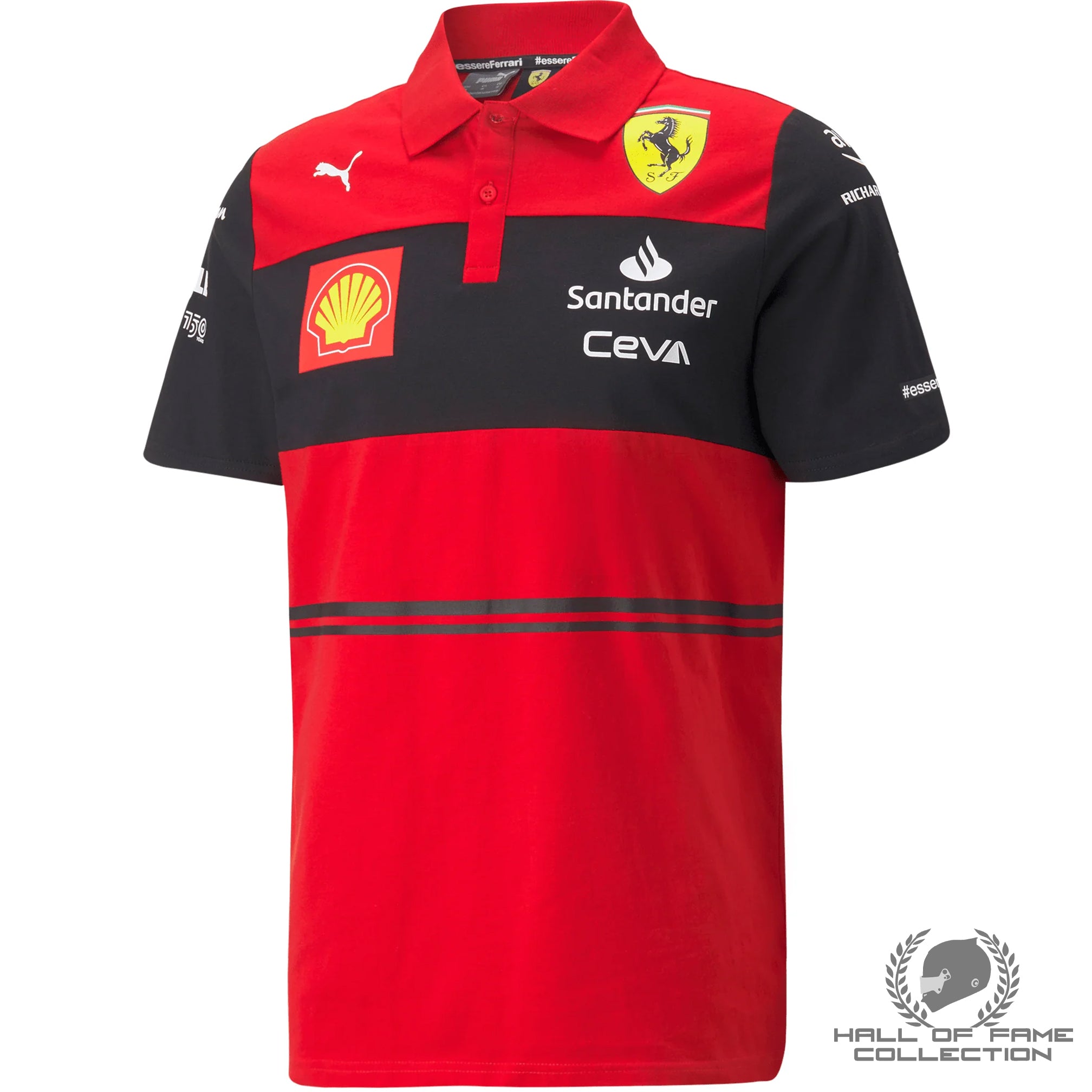 Scuderia Ferrari F1 Men's Team Polo Shirt - Red